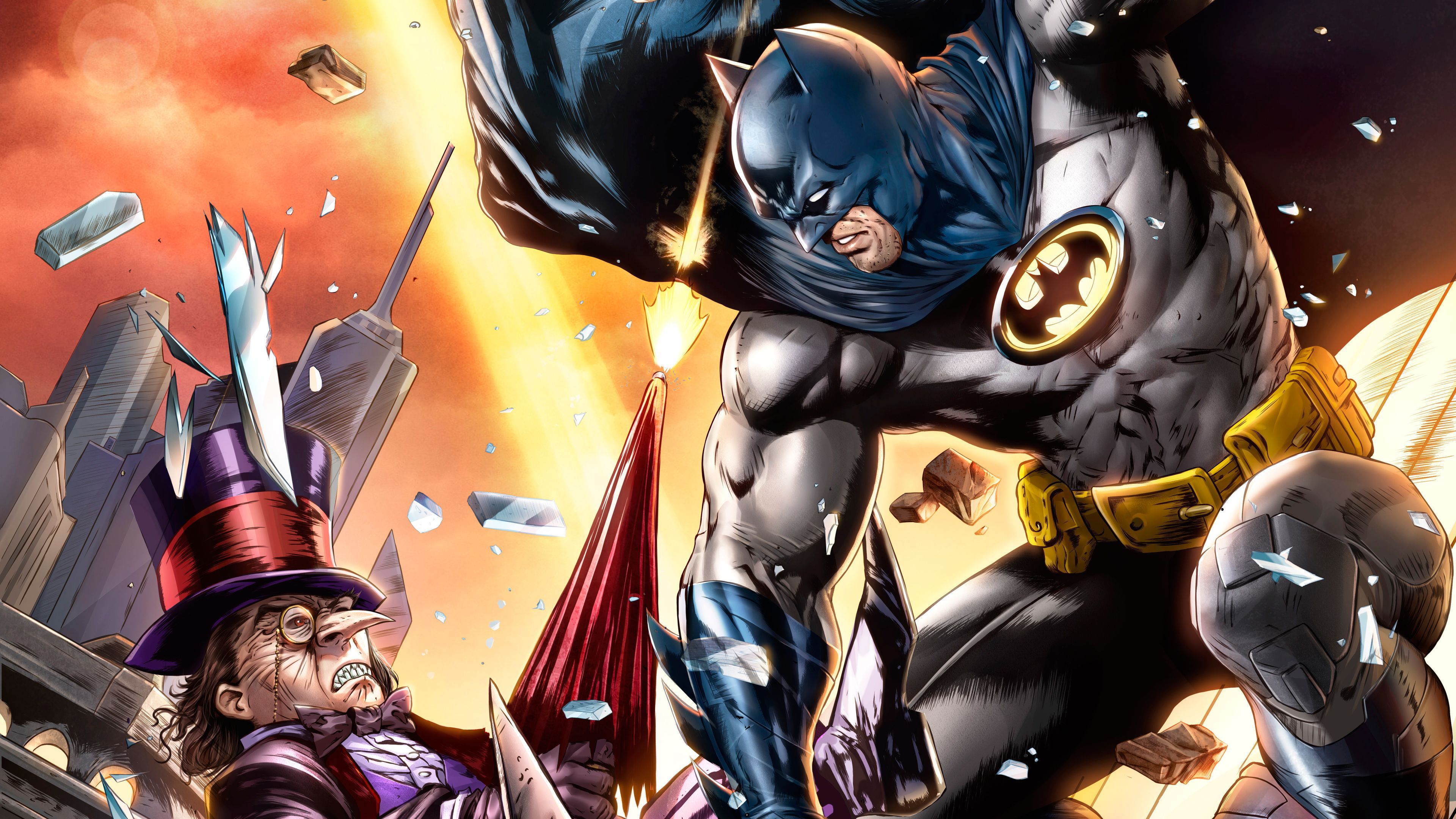 Batman Penguin Wallpaper