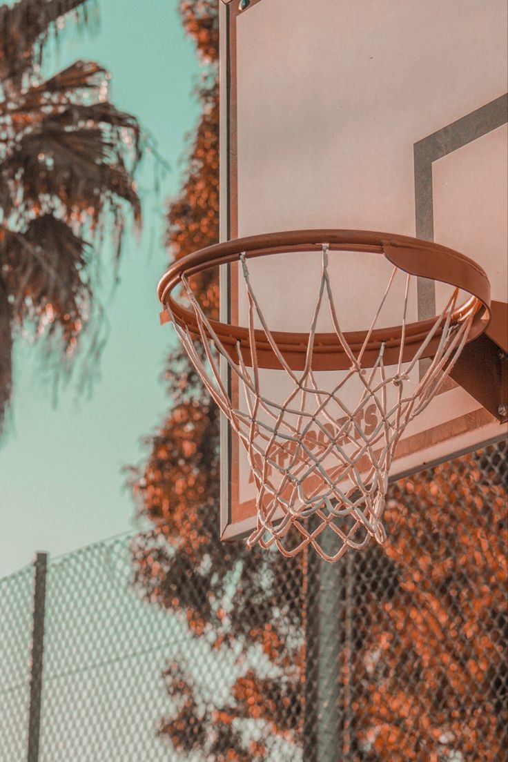 Basketball Net Aesthetic California Tones. Basketball wallpaper, Basketball photography, Basketball. Basketball wallpaper, Basketball art, Basketball photography