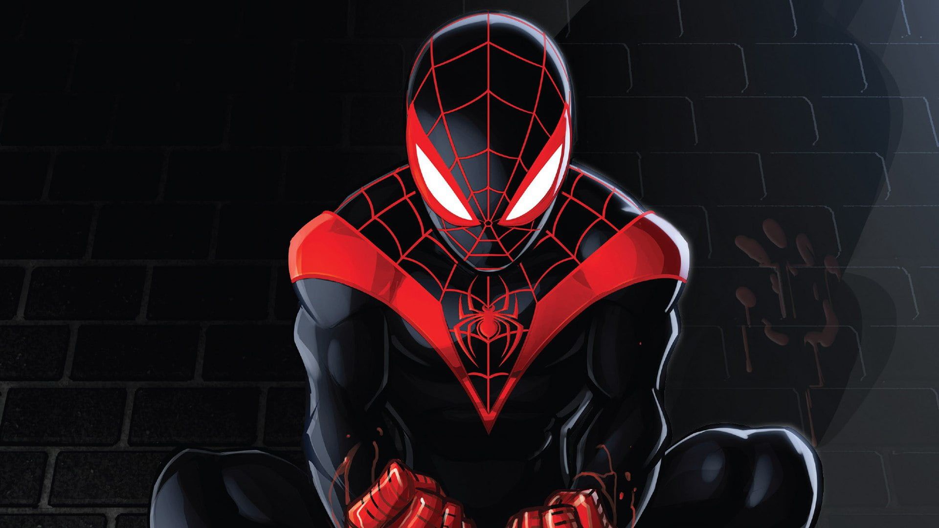 Red #Black #Costume #Hero #Mask #Comic #Red #Superhero #Hero #Black #Marvel #Spider Man #Spider Man #Comics #M. Spiderman, Superhero Poster, Spider Man Wallpaper