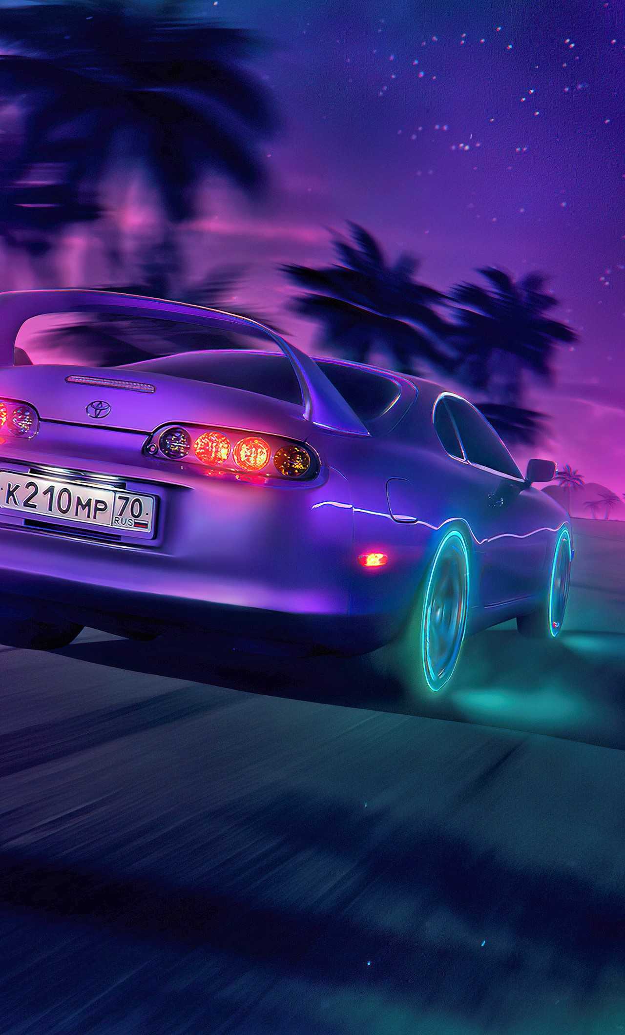 Retro Supra Wallpaper