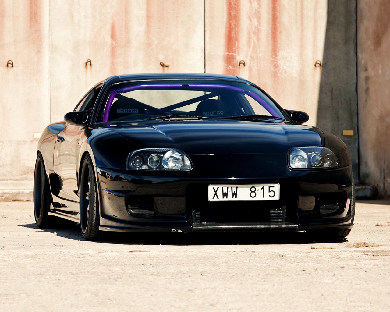 Black jdm supra wallpaperx1024