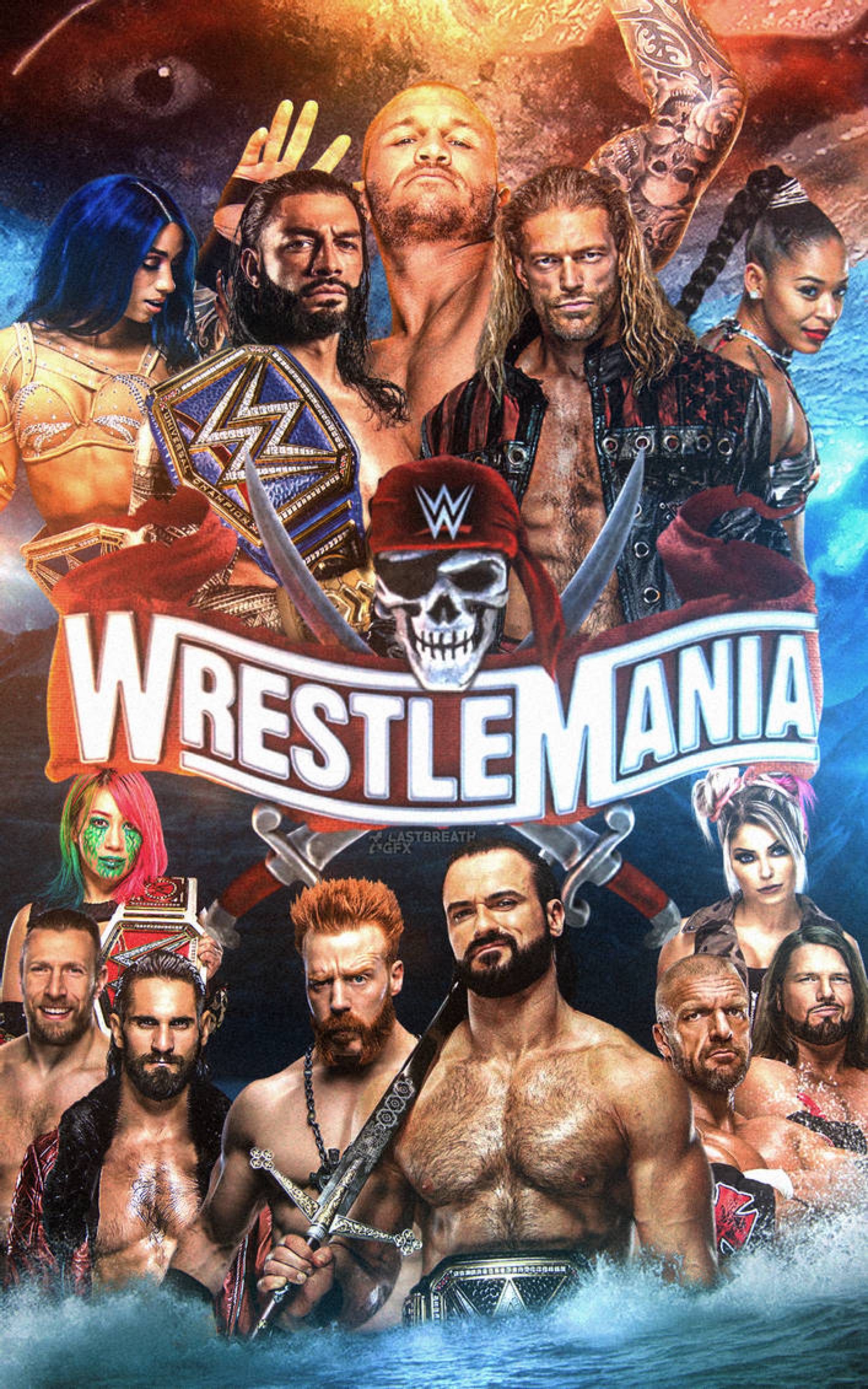 WrestleMania 38 Wallpapers - Wallpaper Cave