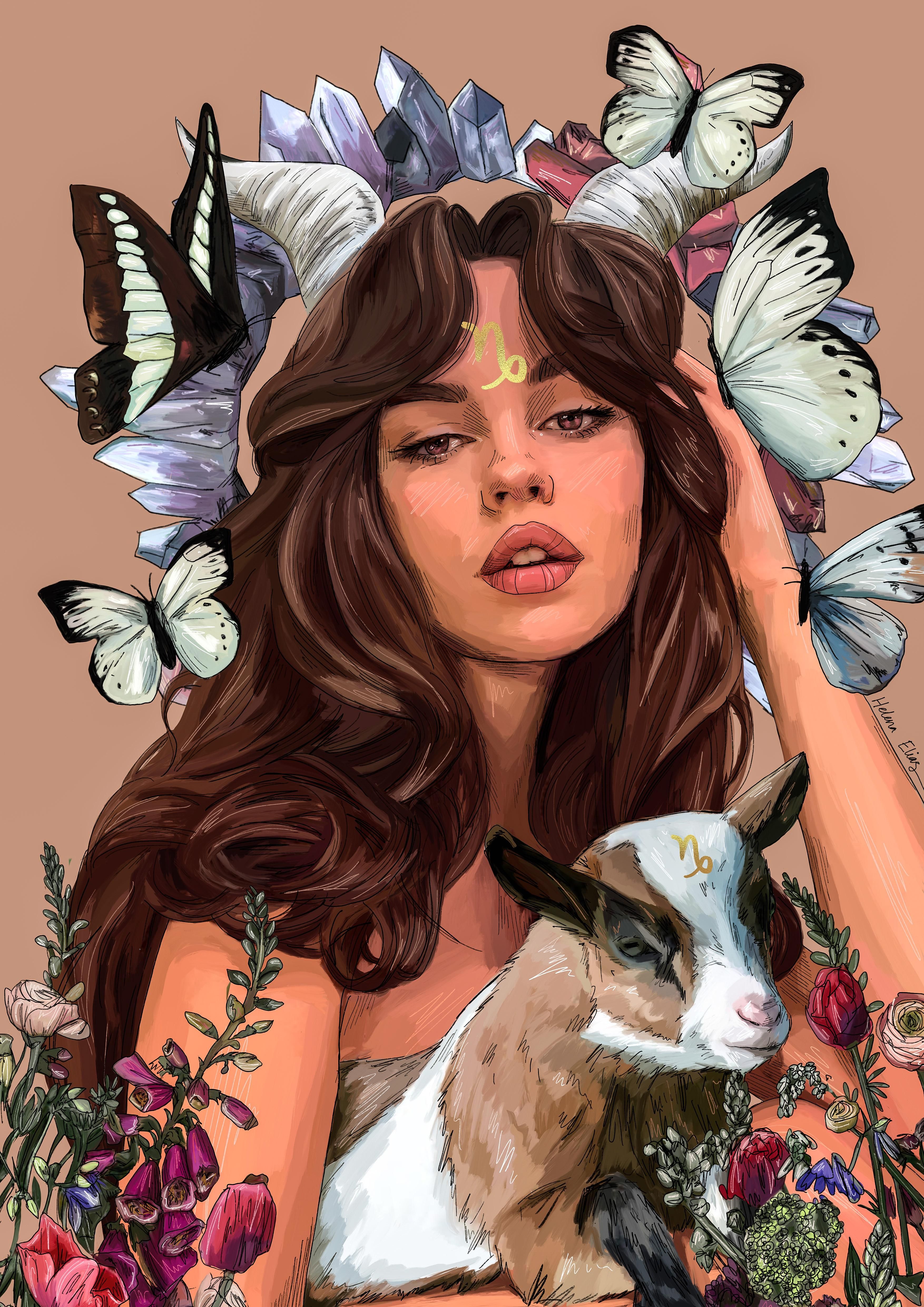 Capricorn woman aesthetic ideas. capricorn, capricorn women, zodiac capricorn