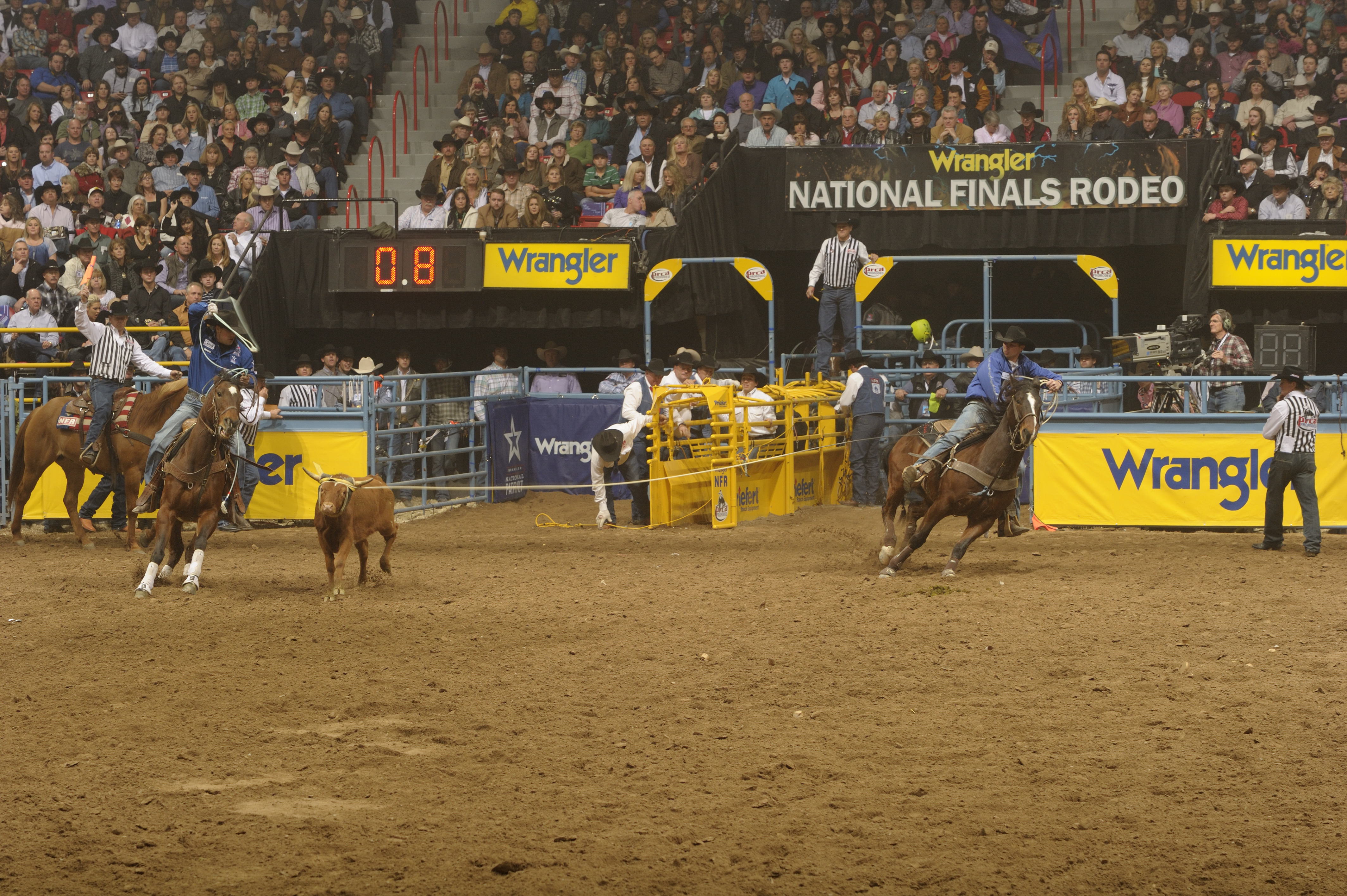 Roping with a heavy heart