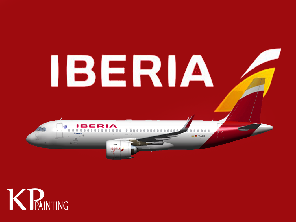 IBERIA Livery For A320neo Skins Plane.Org Forum