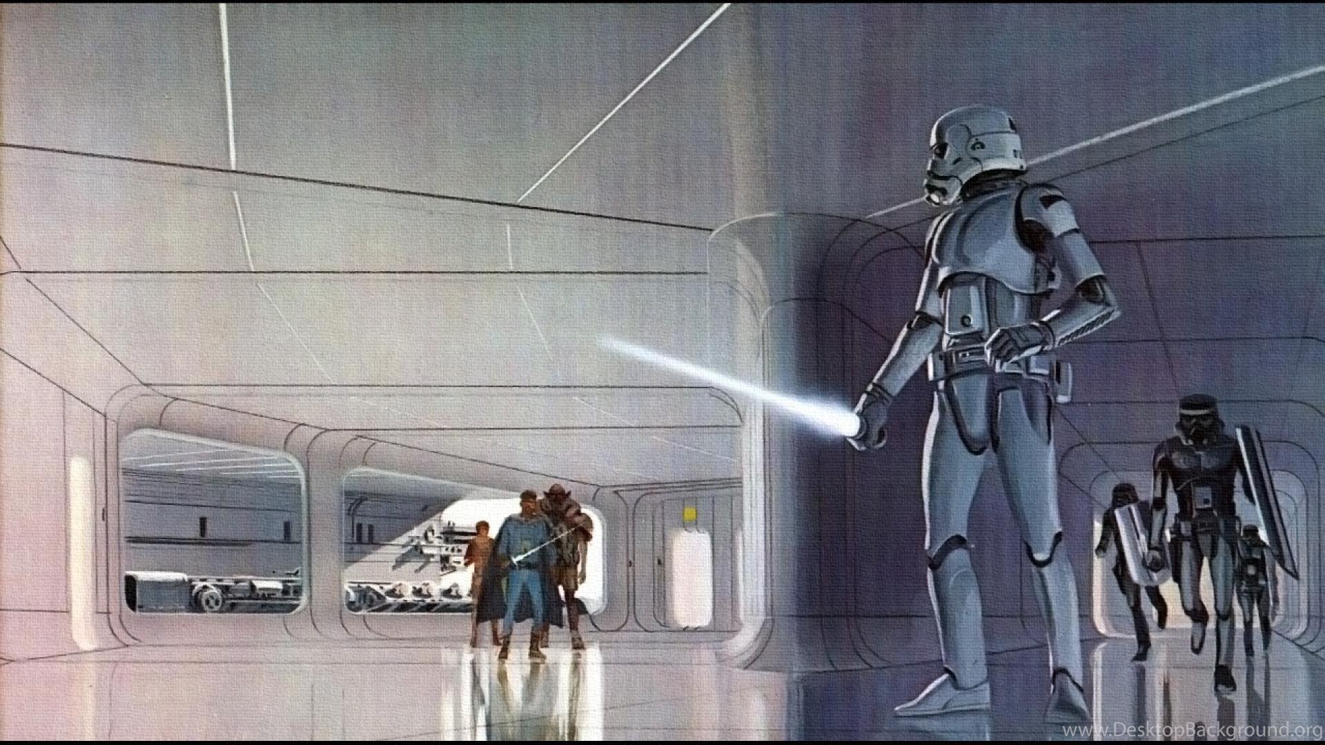 Star Wars Concept Art Stormtroopers Wallpaper Desktop Background
