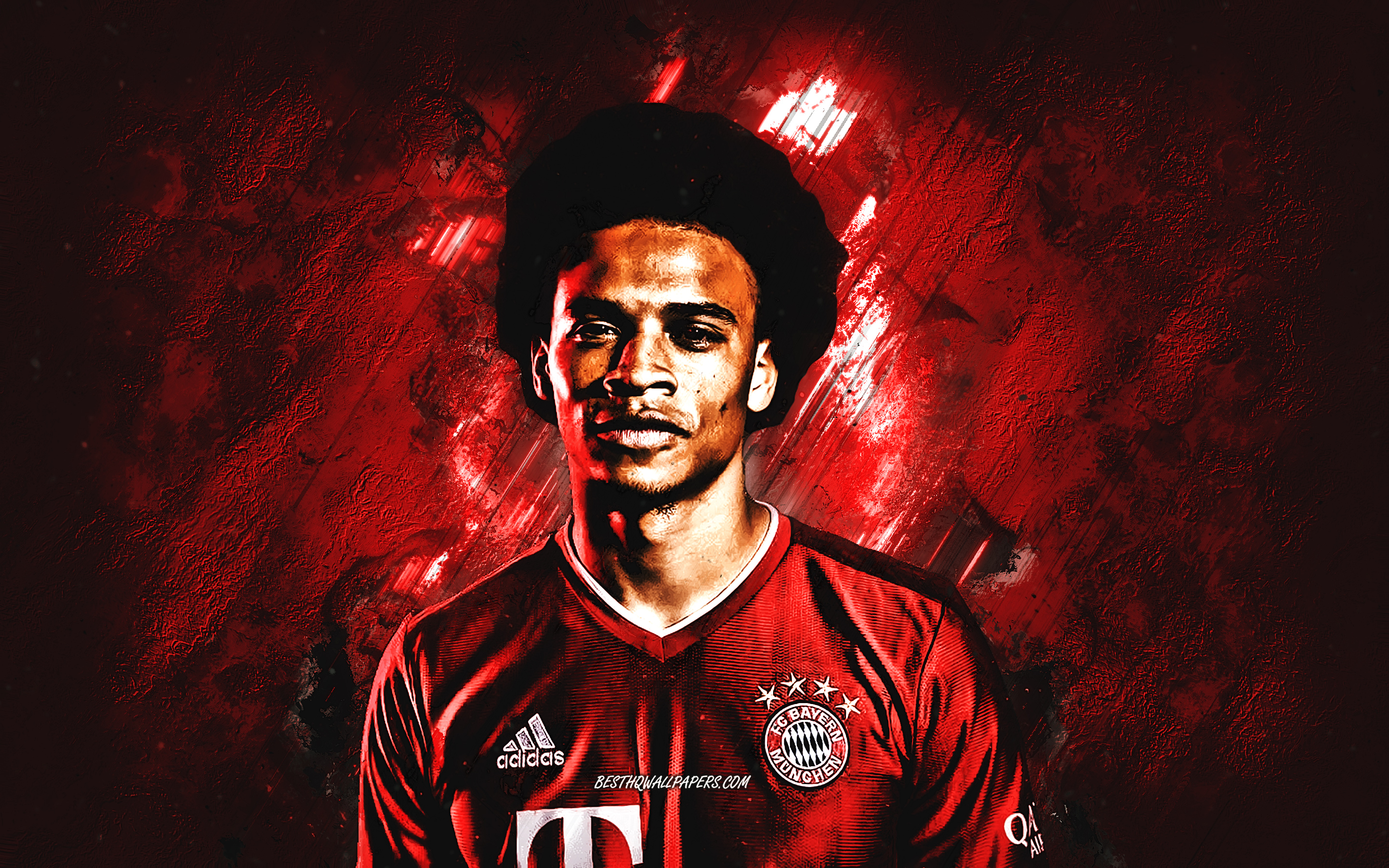Download wallpapers Leroy Sane, close-up, german footballers, Manchester  City FC, soccer, Sane, abstract art, Premier League, midfielder, Man City,  footballers, neon lights for desktop with resolution 2880x1800. High  Quality HD pictures wallpapers
