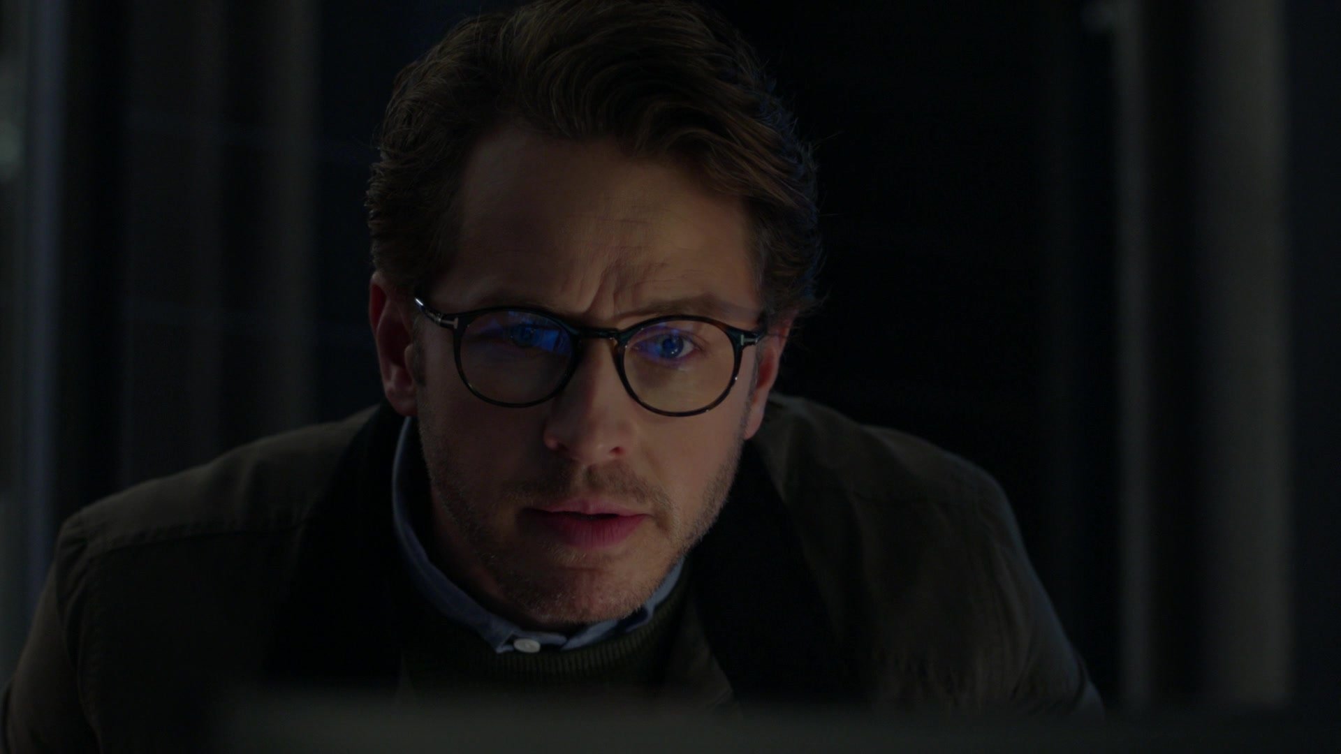 Tom Ford Glasses Of Josh Dallas As Ben Stone In Manifest S03E04 Tailspin (2021)