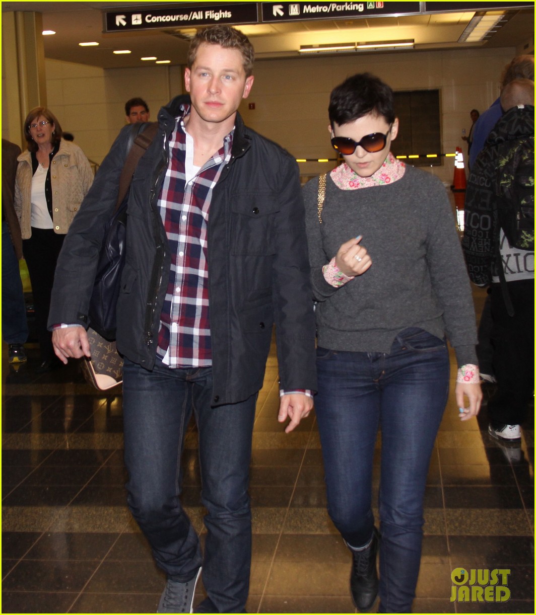 Ginnifer Goodwin & Josh Dallas: Washington Arrival!: Photo 2654225. Ginnifer Goodwin, Josh Dallas Picture