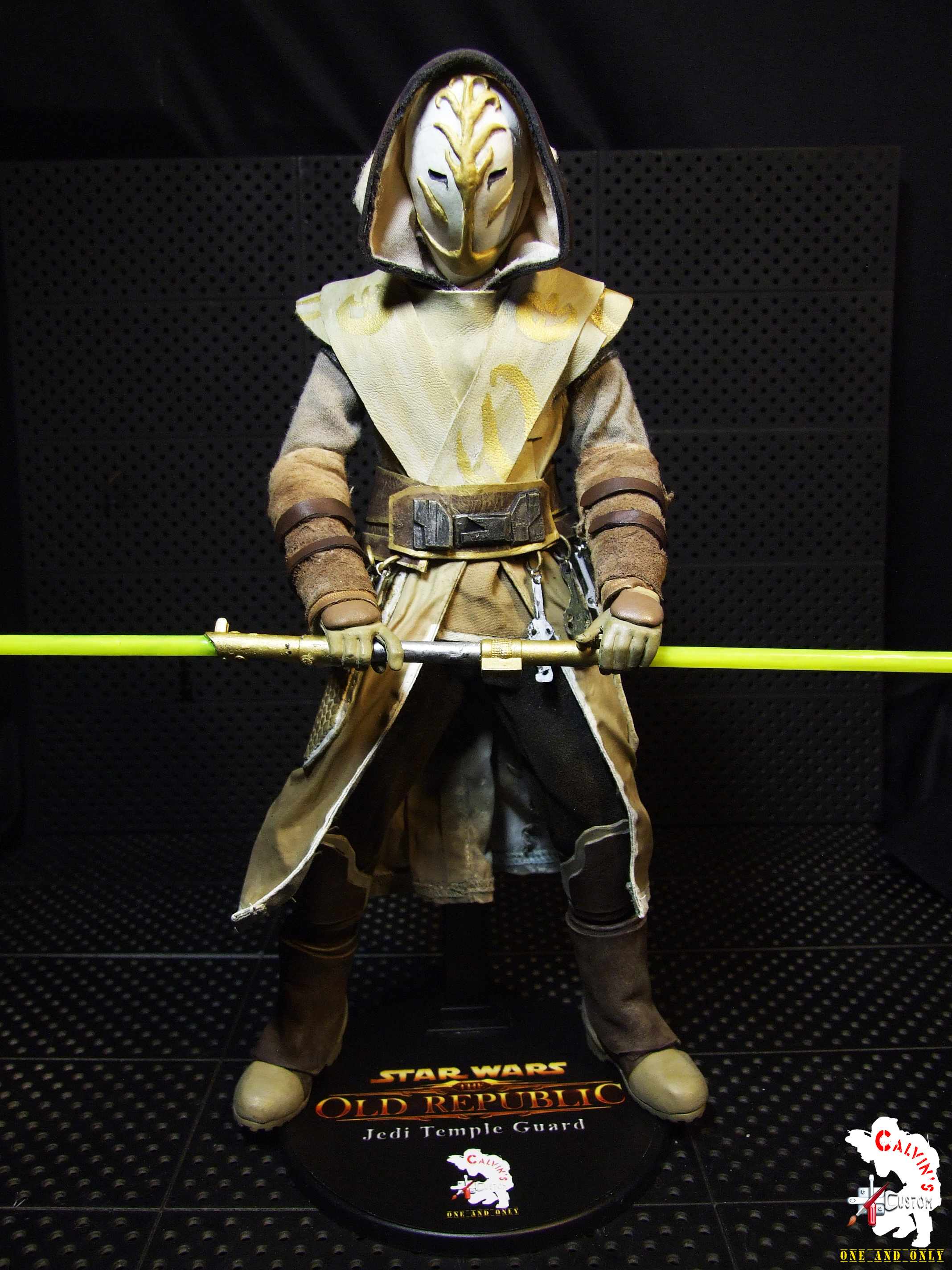 Calvin's Custom One Sixth Starwars the old republic JEDI TEMPLE GUARD figure Wars Photo