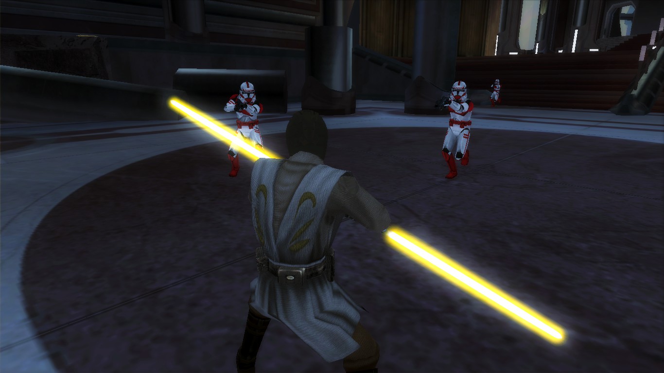 Surviving Temple Guard Sentinel Vs. Shock Troopers Image Jedi Purge Mod For Star Wars Battlefront II