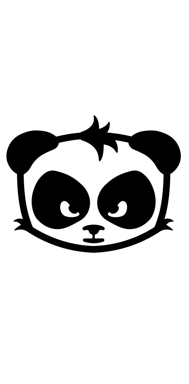 Angry Panda wallpaper