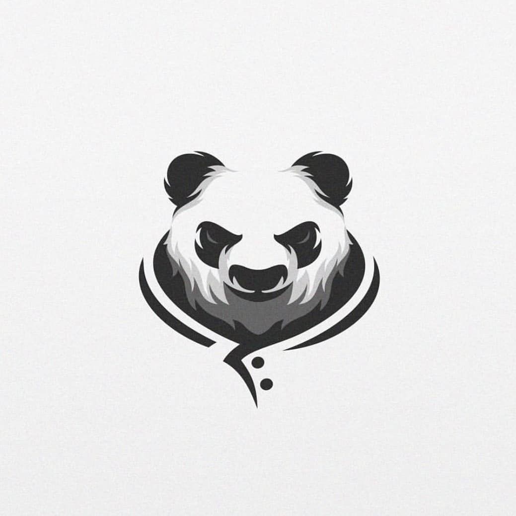 Panda ideas. binatang, logo keren, wallpaper gelap