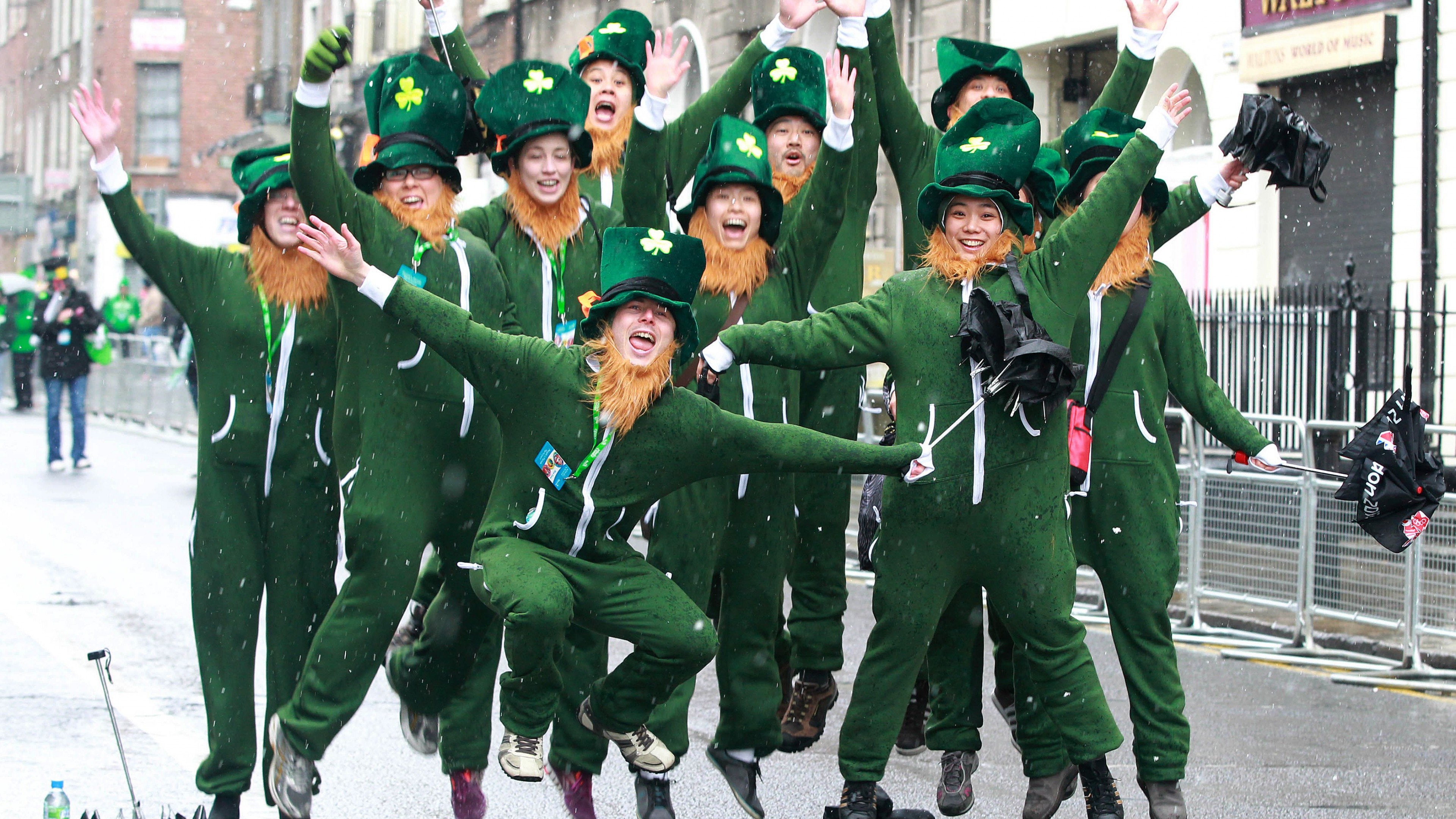 Wallpaper Saint Patrick's Day, Ireland, festival, green, Holidays