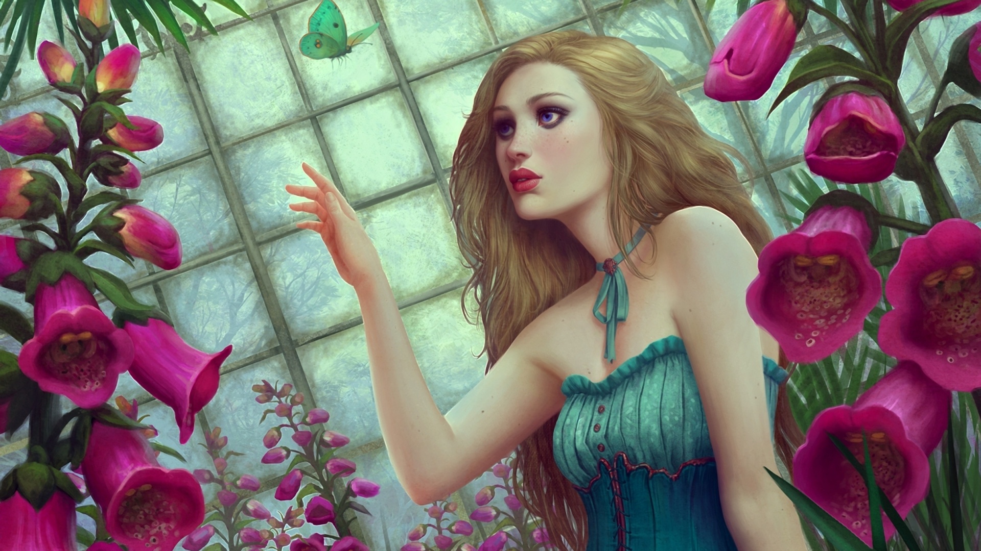 Fantasy girl HD wallpaper