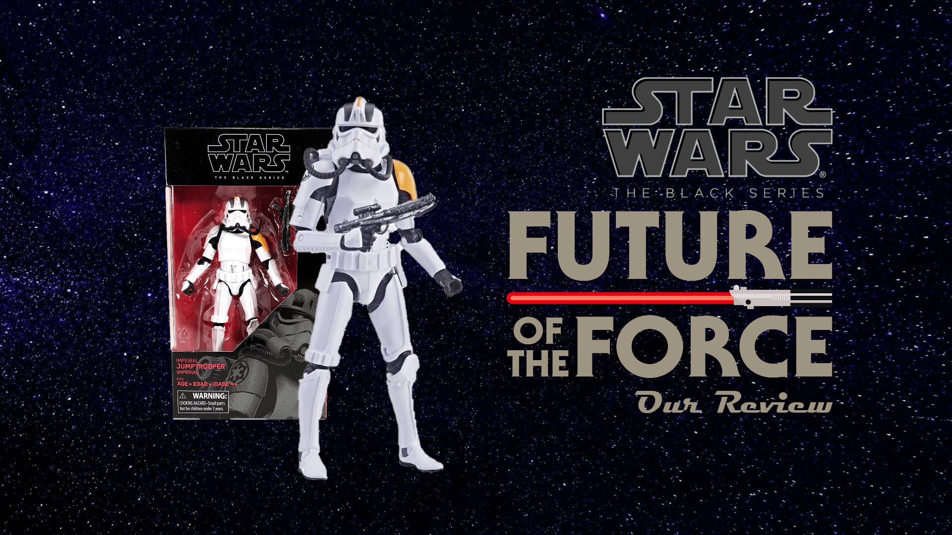 Black Series Review. Imperial Jumptrooper Exclusive (Star Wars: Rebels) of the Force