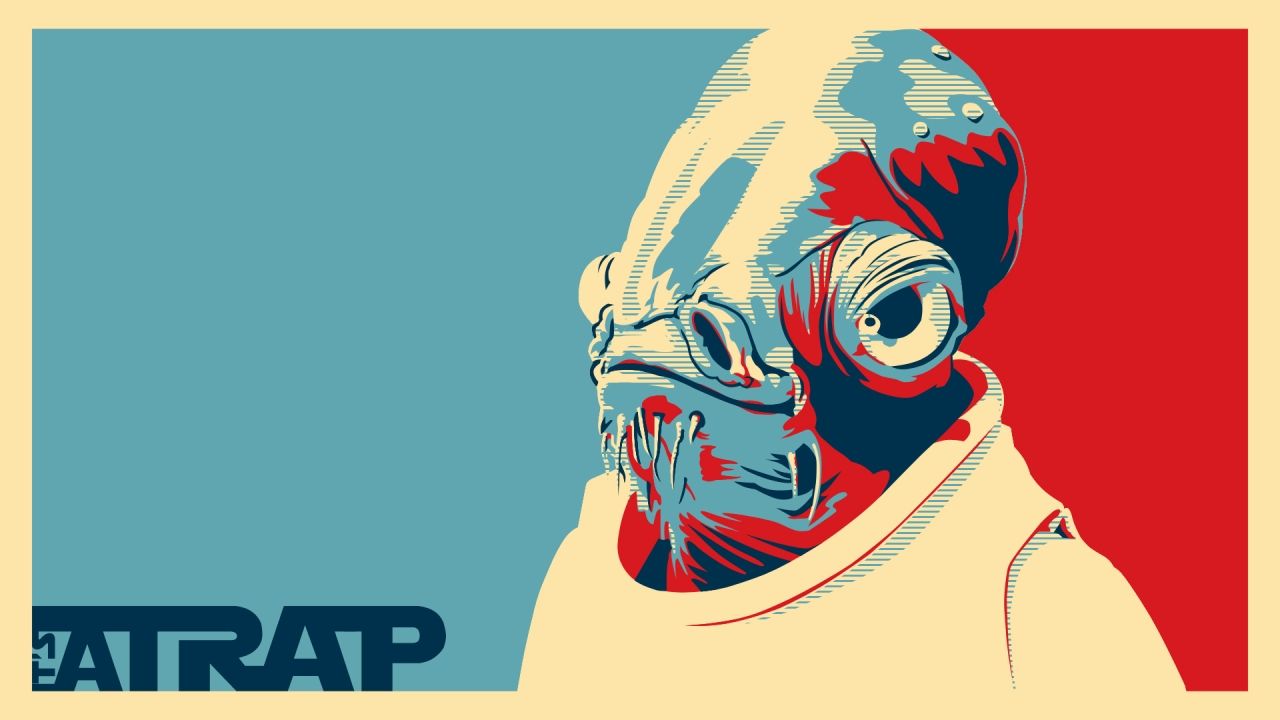 It's a trap. Star wars wallpaper, Yellow claw, Star wars