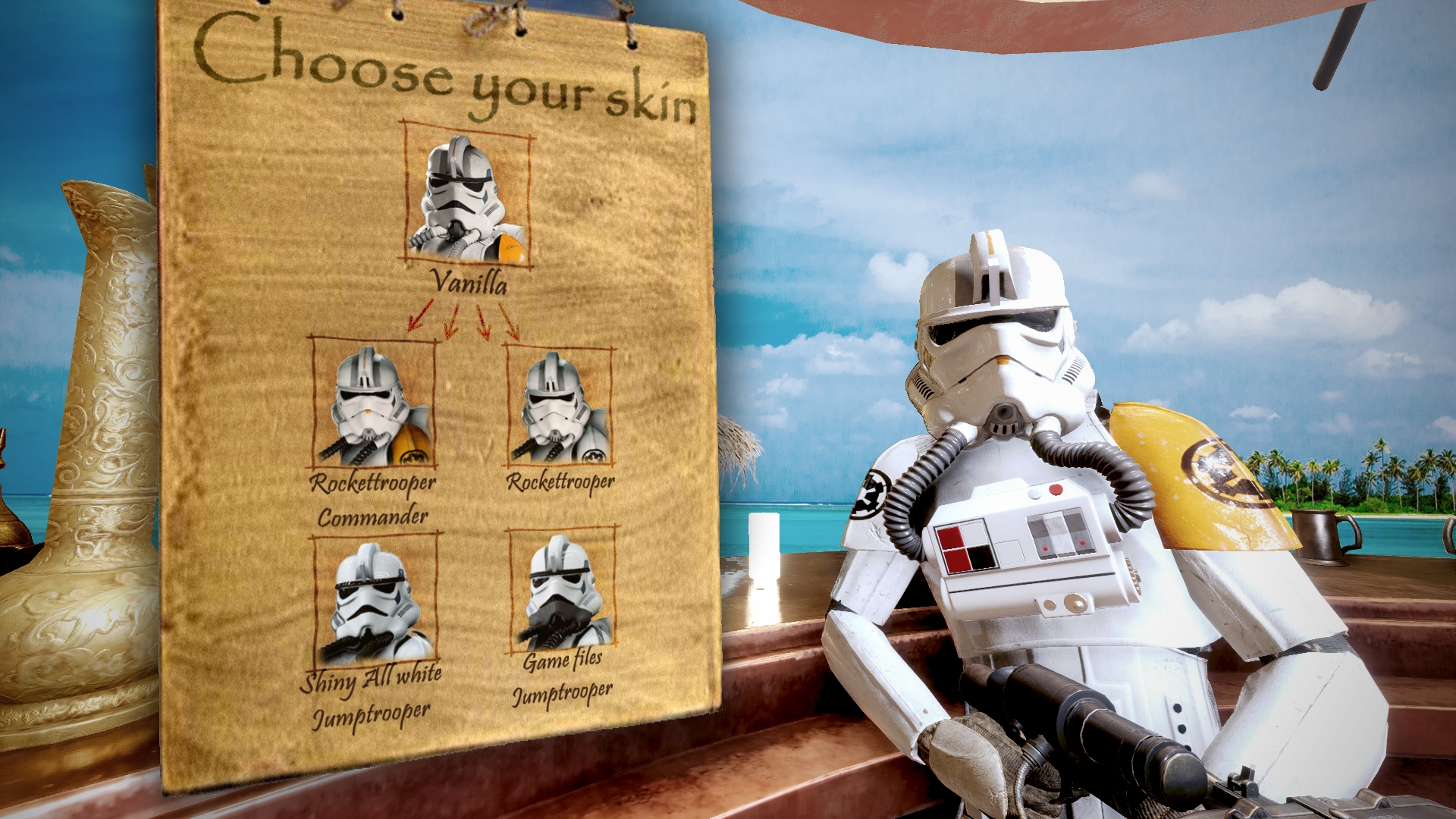 Imperial Jumptrooper Variations Mod