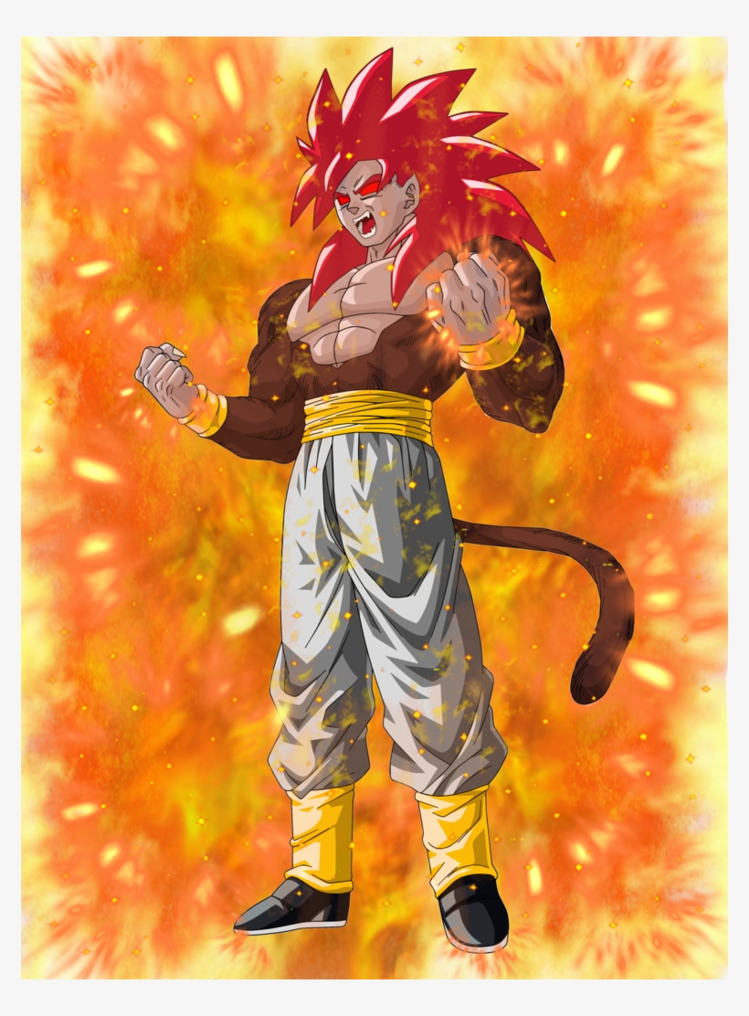 Goku Super Saiyan 6 Picture Super Saiyan 4 God Goku Ssj God 4 Transparent PNG Download on NicePNG