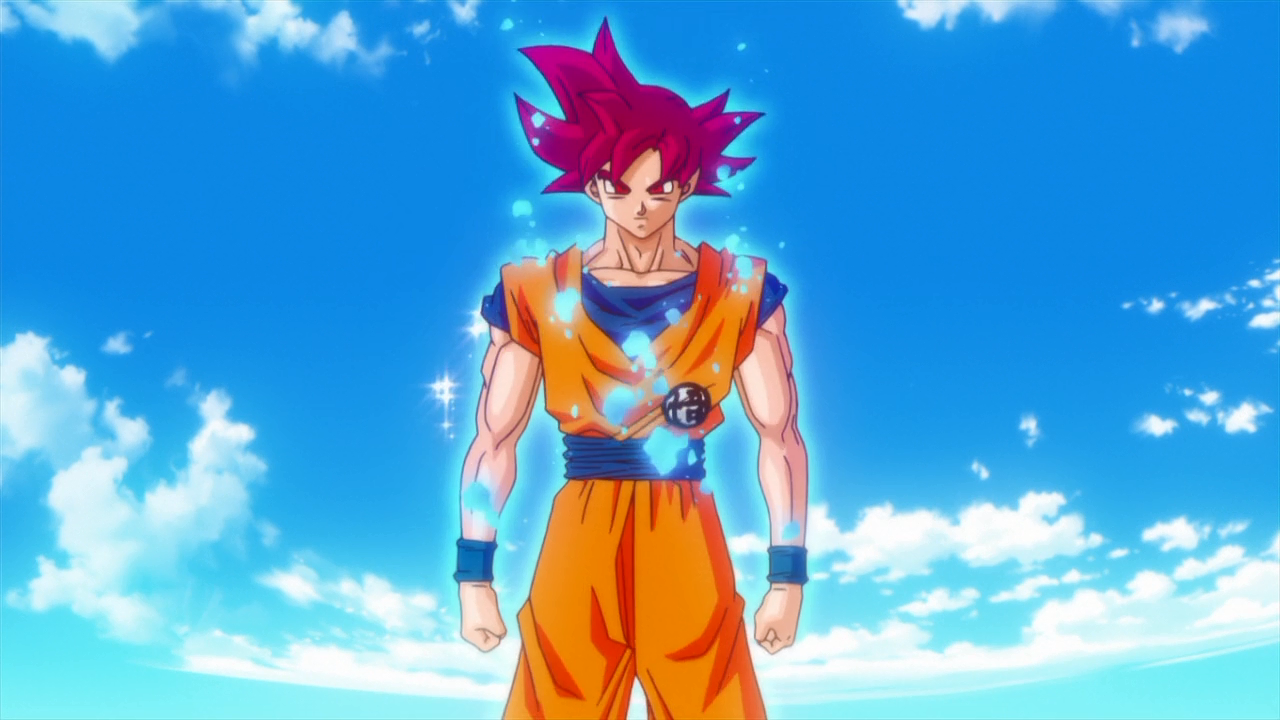 Free download Dragon Ball Z Battle of Gods Goku Super Saiyan God 1280x720 f...