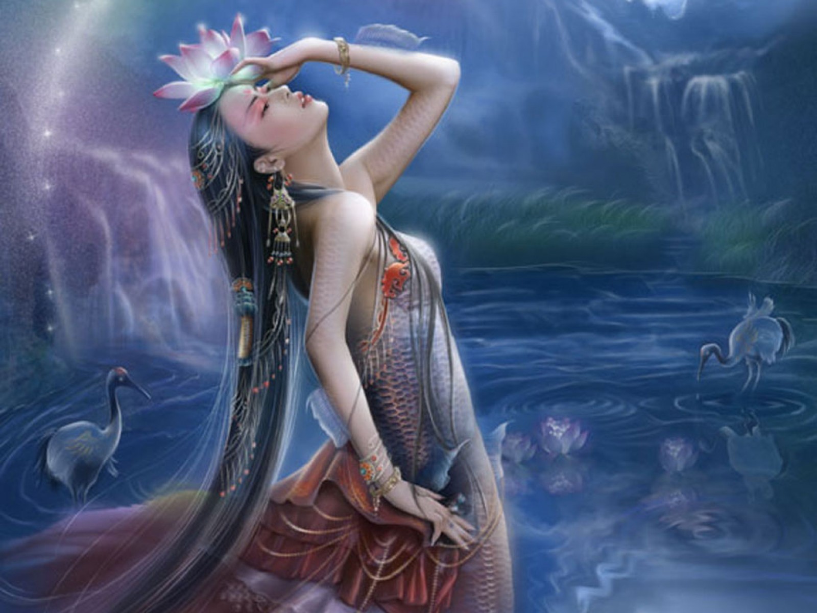 Fantasy Women Art Wallpaper