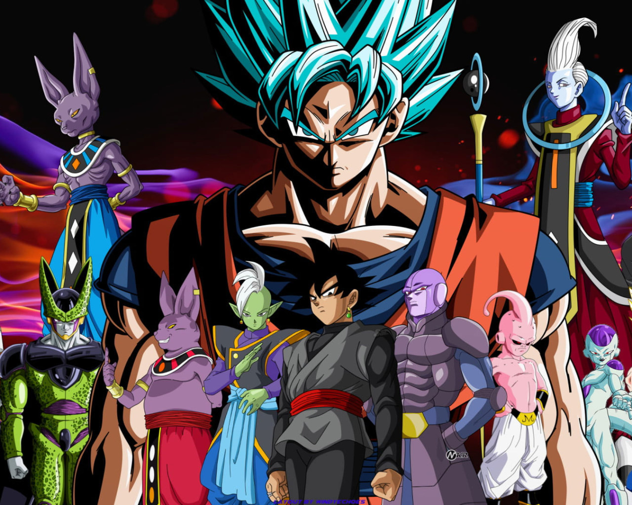 Goku And Beerus Wallpapers - Wallpaper Cave