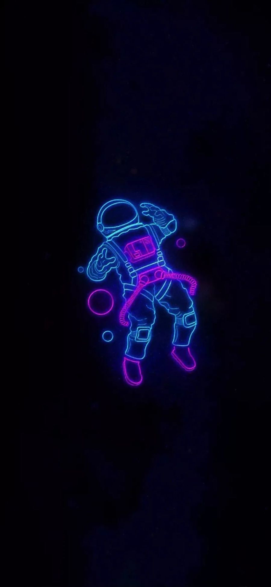 Astronaut Neon Light Wallpaper Free Astronaut Neon Light Background
