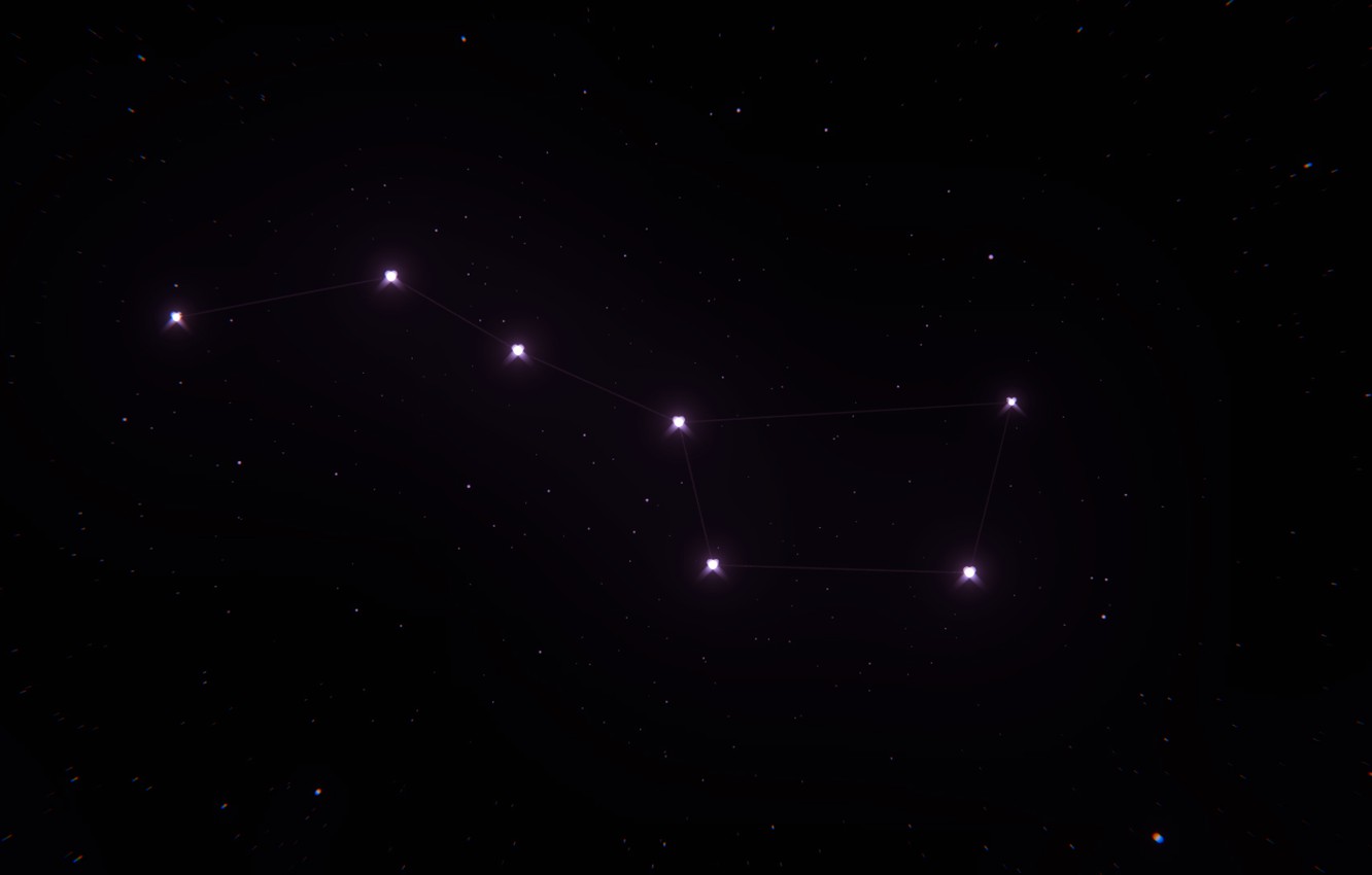 Wallpaper The Big Dipper, Constellation, The Big Dipper, Big Dipper image for desktop, section космос