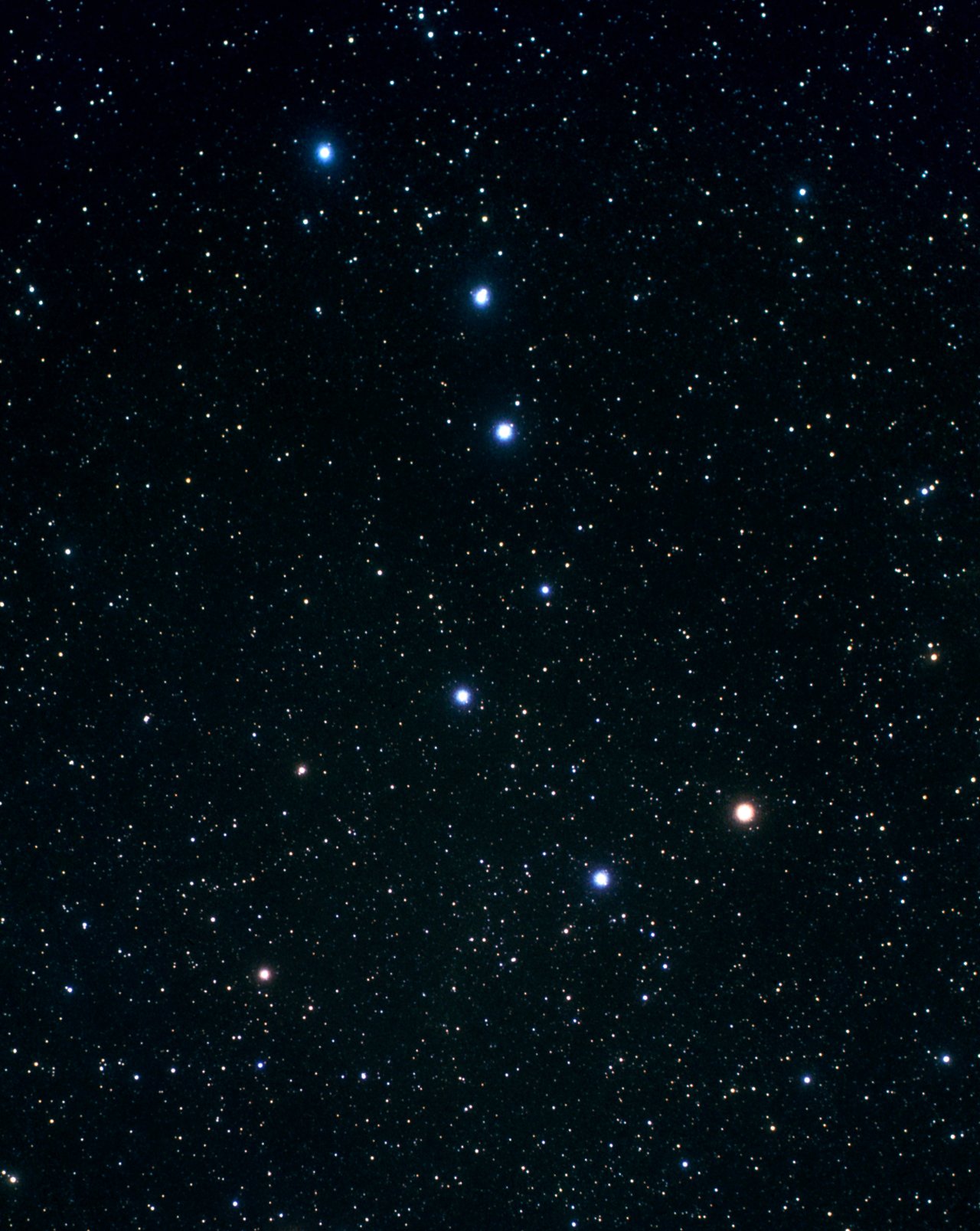 Constellation Ursa Major (ground Based Image)
