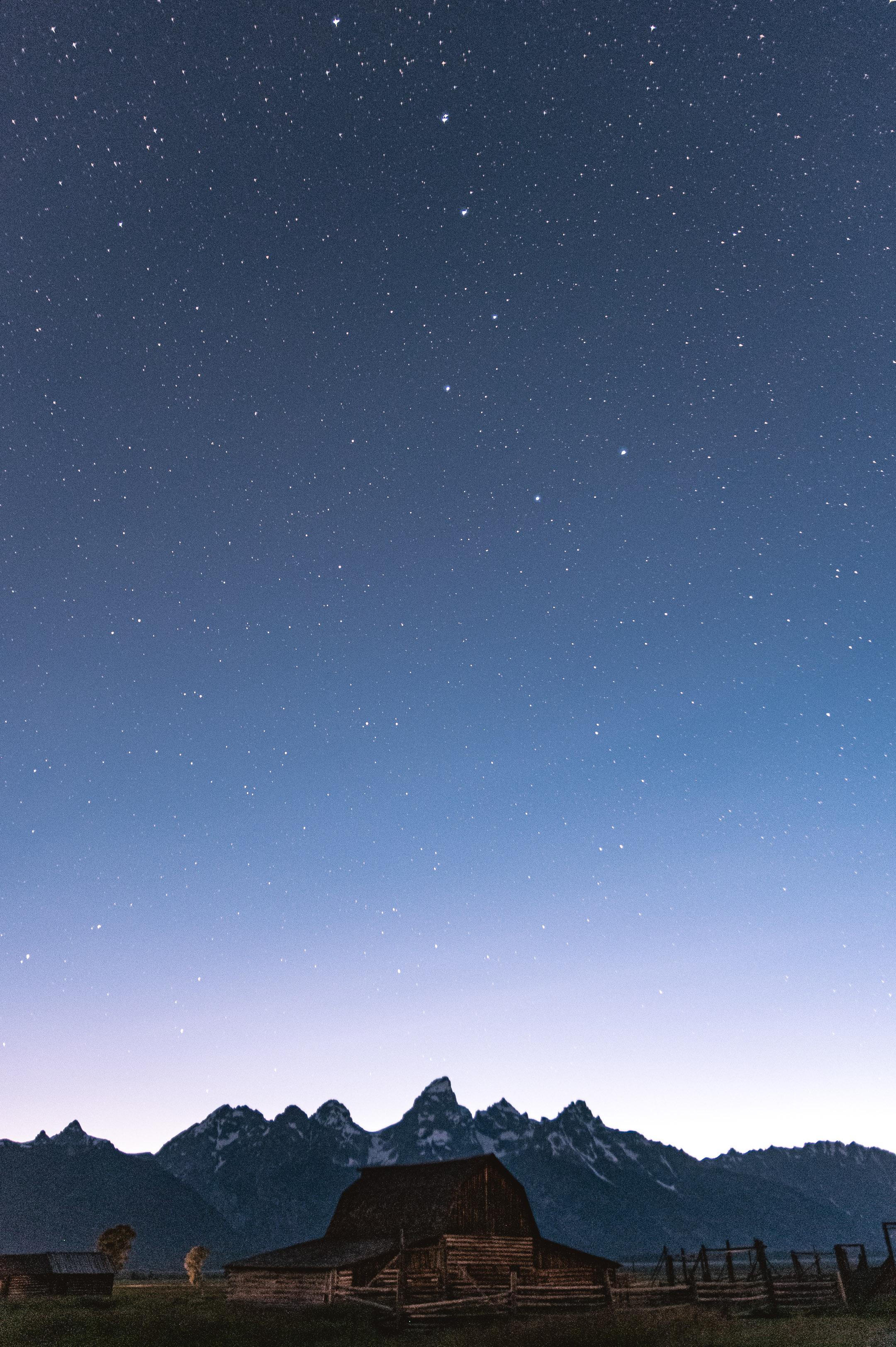 Can you spot the big dipper above the Tetons? [2160x3246][OC]