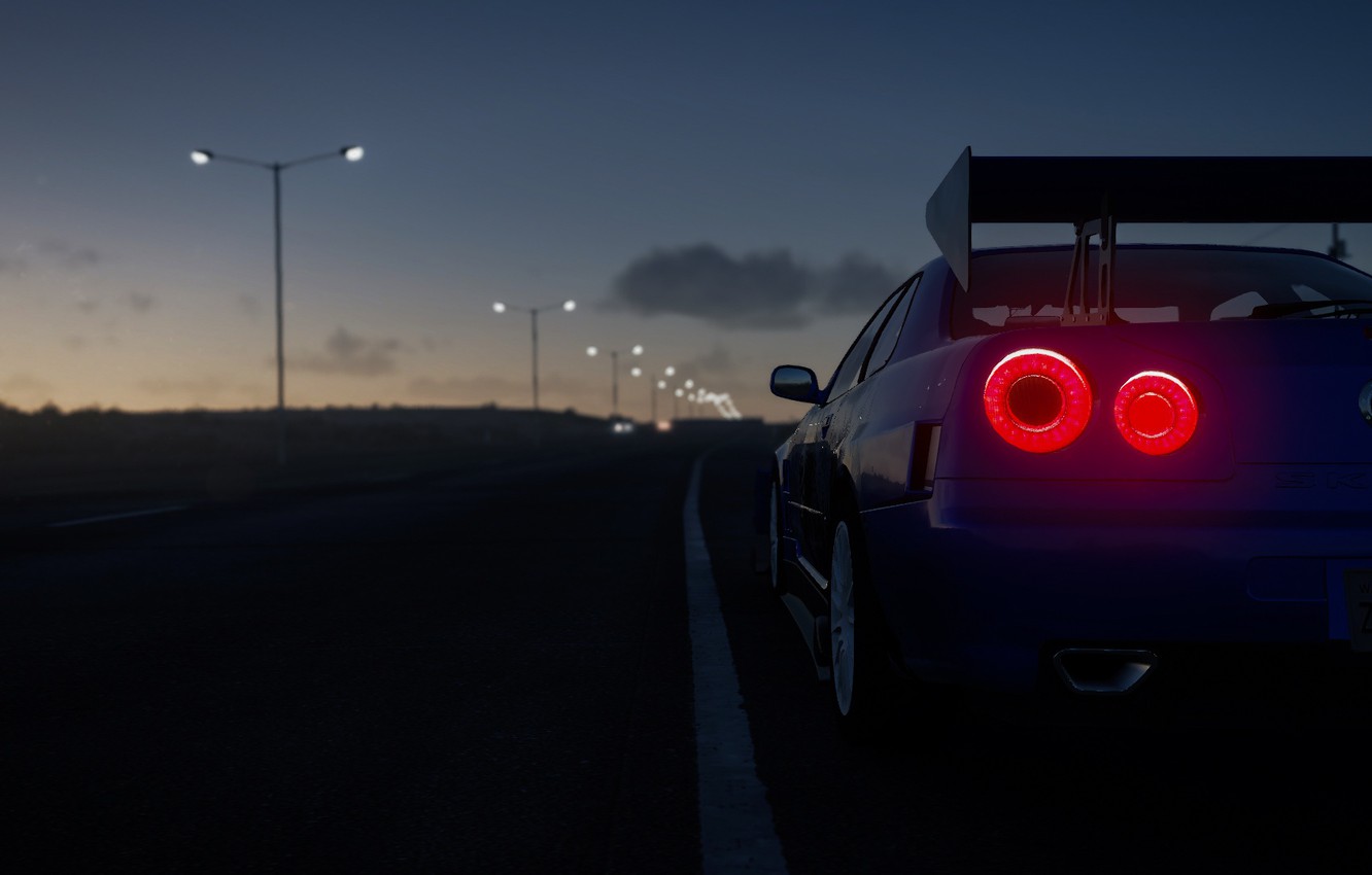 Nissan GTR Night 4Рє