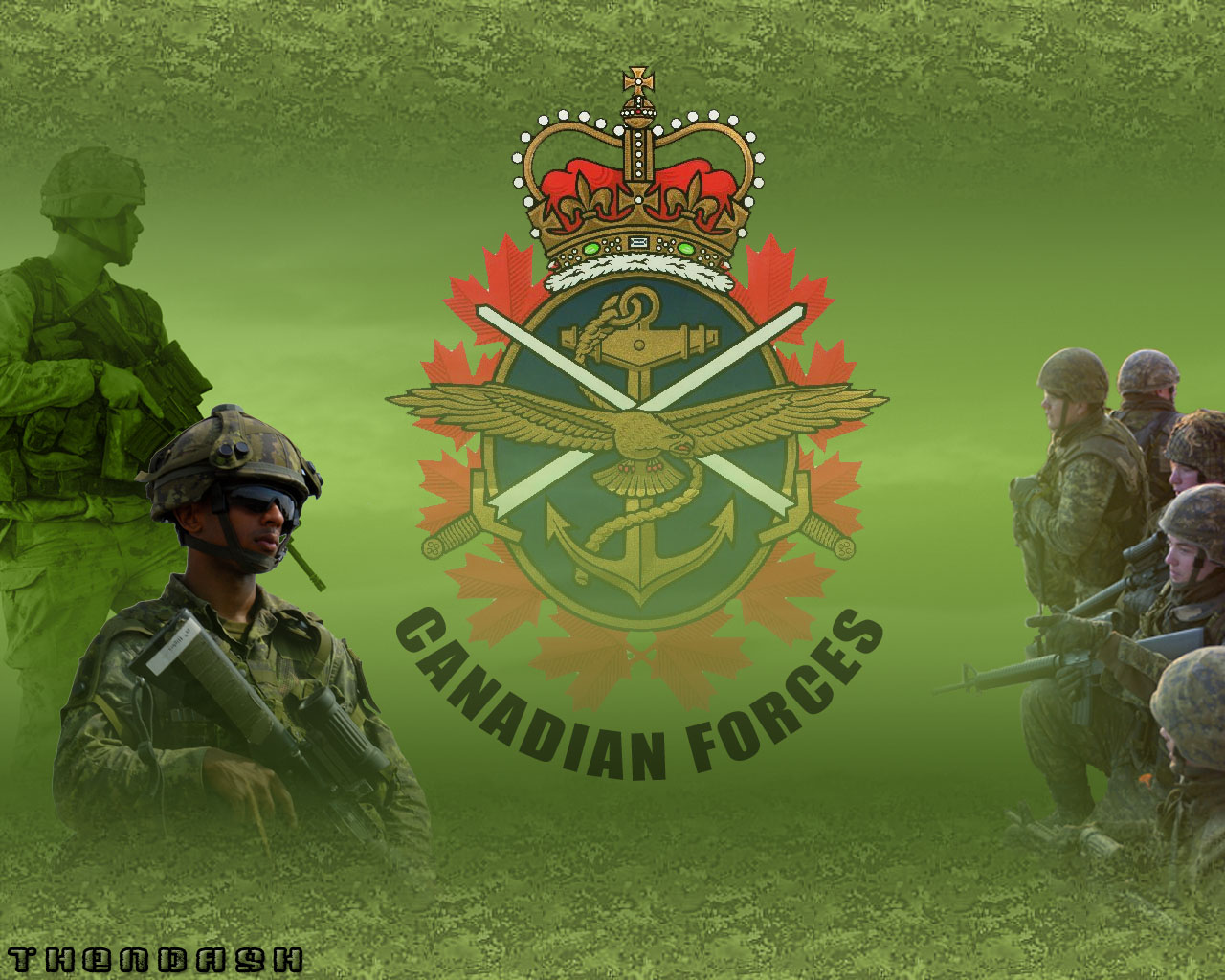 Canadian Army Wallpaper