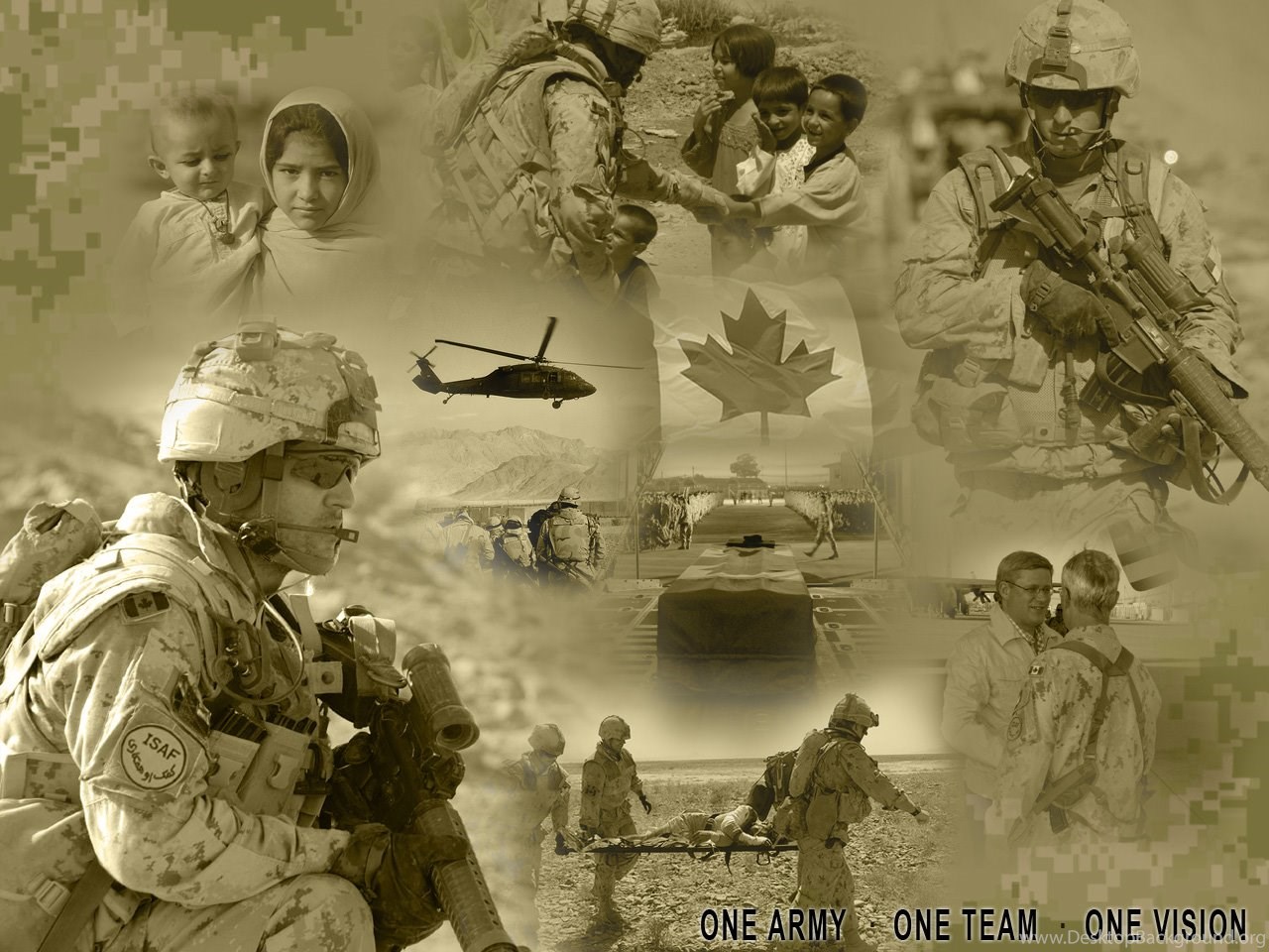 Wallpaper Canadian Army A Photo On Flickriver Desktop Background
