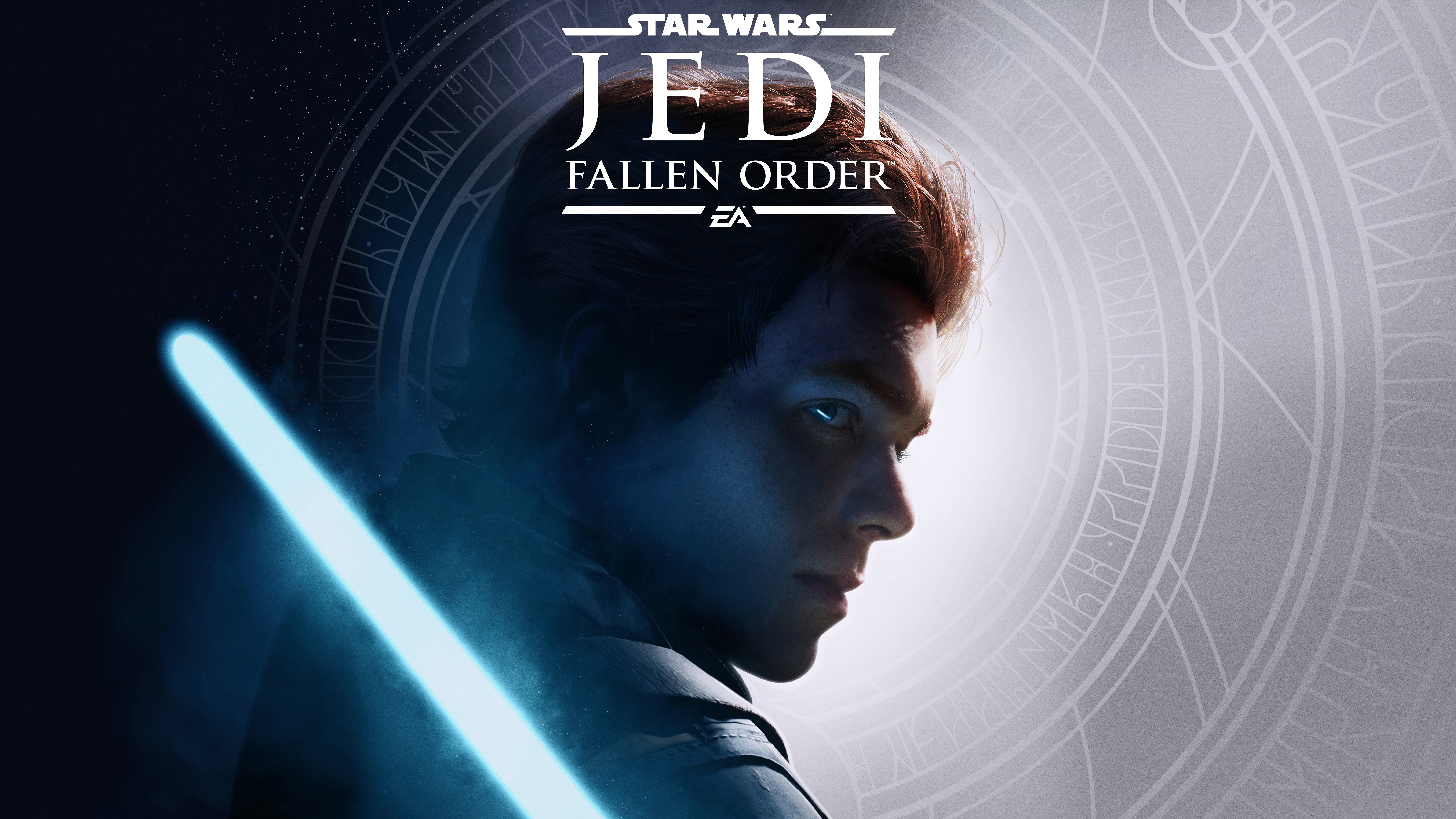 Star Wars Jedi Fallen Order Cal Kestis Lightsaber 4K Wallpaper