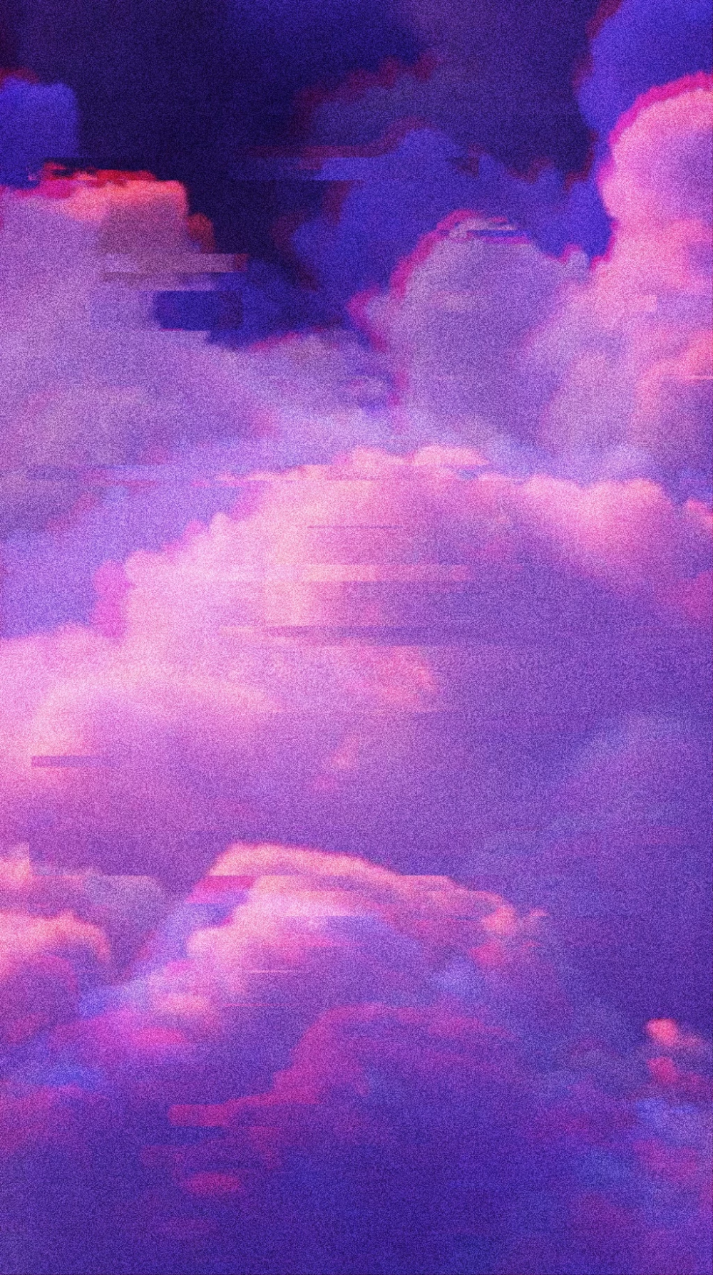 glitch aesthetic wallpaper, Heartbreak wallpaper, Dark purple wallpaper
