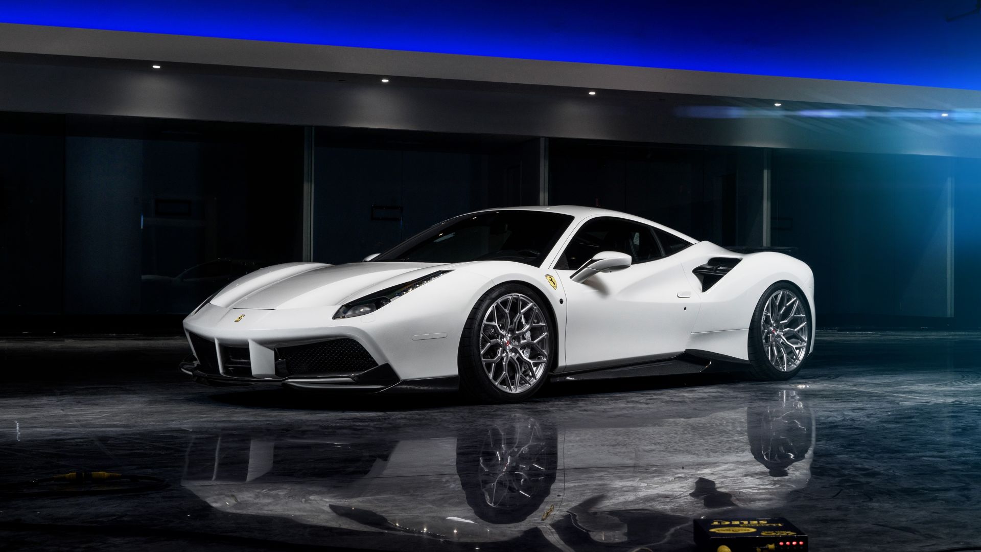 white sports car images