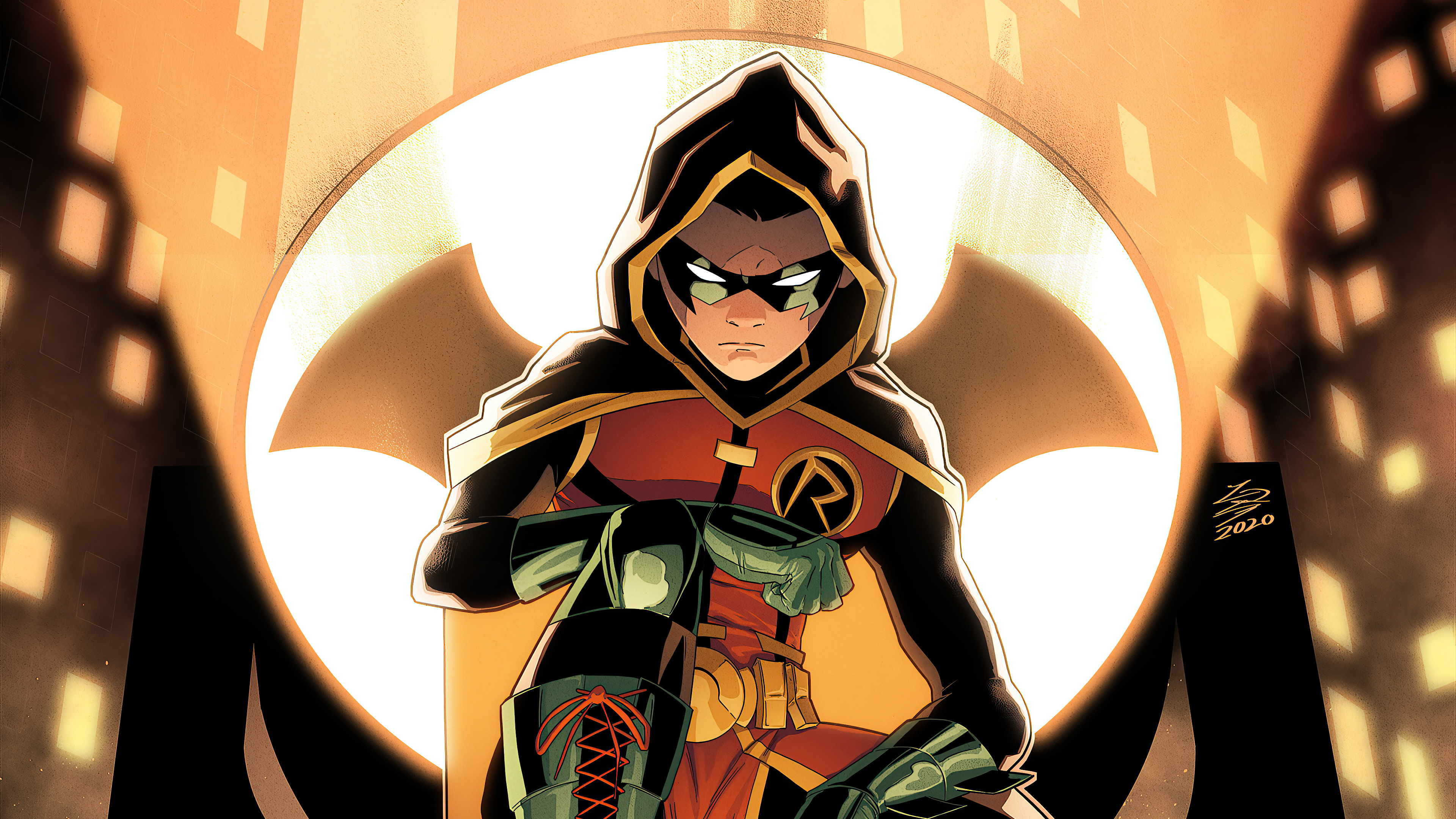 Comics Robin 4k Ultra HD Wallpaper
