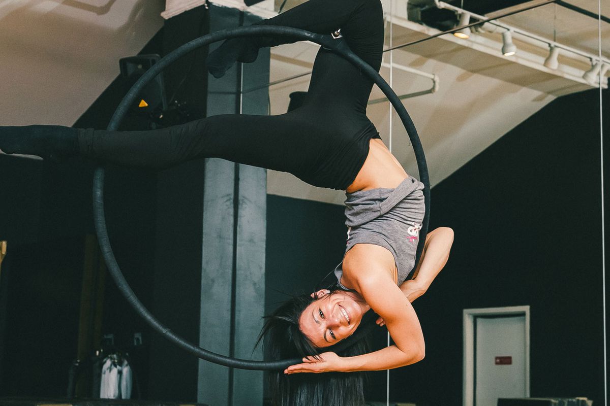 Aerial Hoop: Instagram's Favorite Extreme Workout
