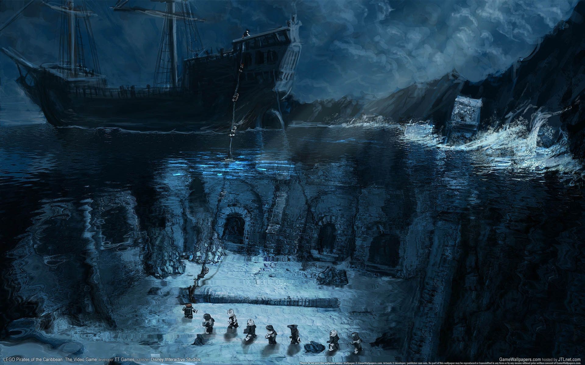 LEGO Pirates of the Caribbean Computer Wallpaper, Desktop