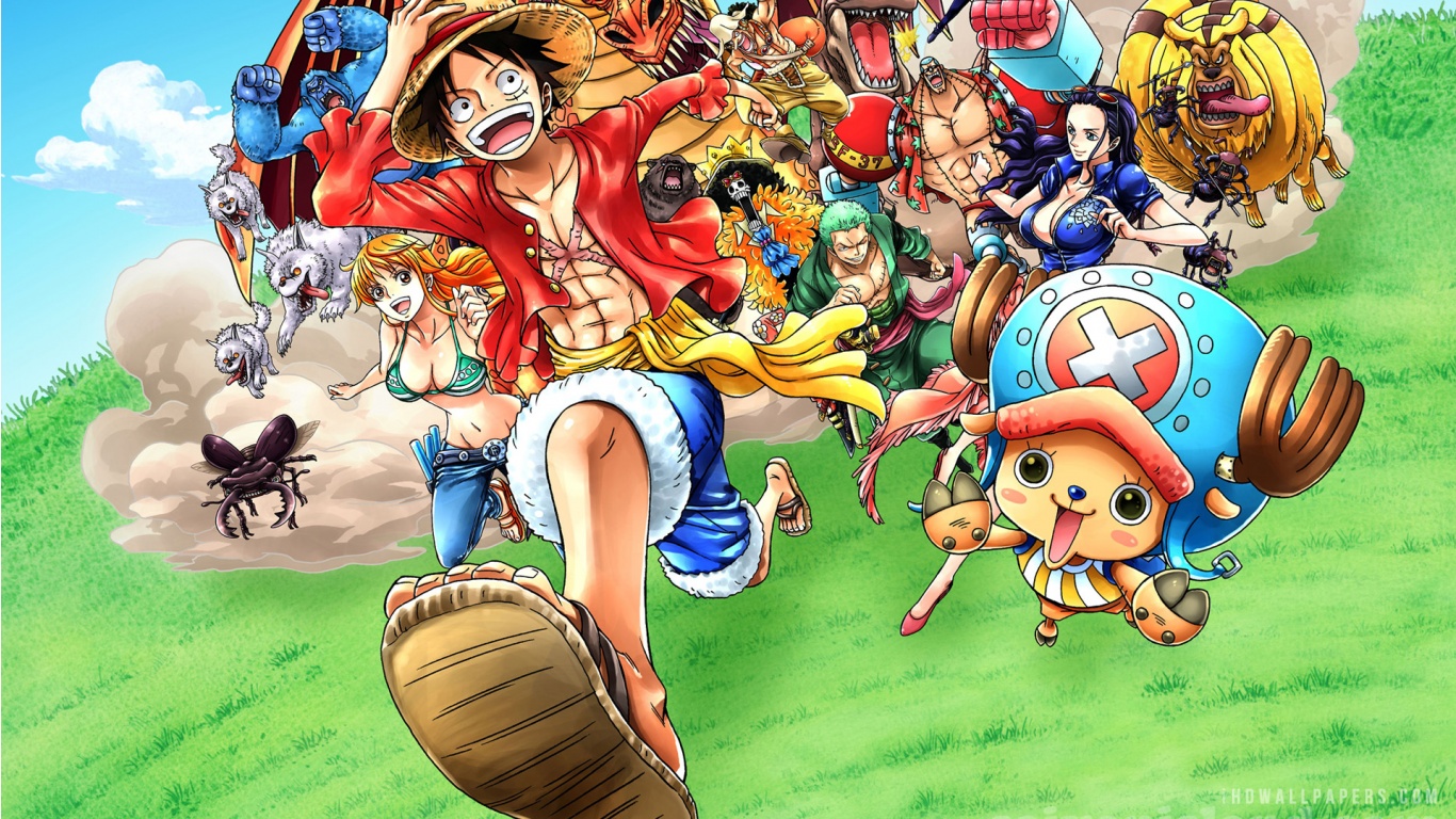 One Piece 1366x768 Wallpapers - Wallpaper Cave