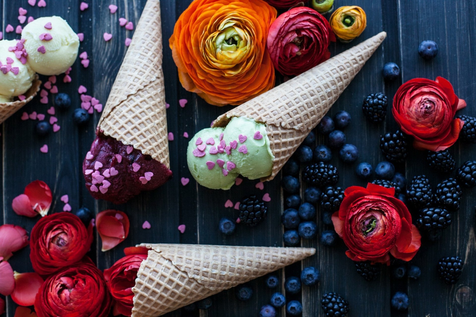 Waffle Cone HD Wallpaper and Background Image
