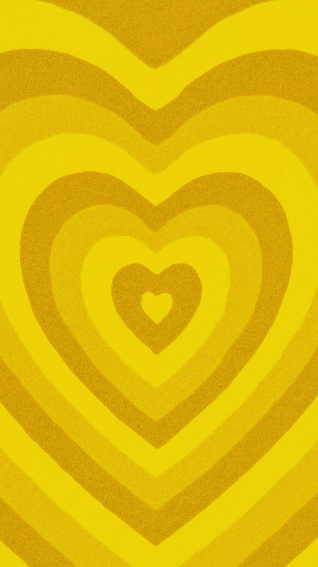 Pink and Yellow Heart Wallpaper Background