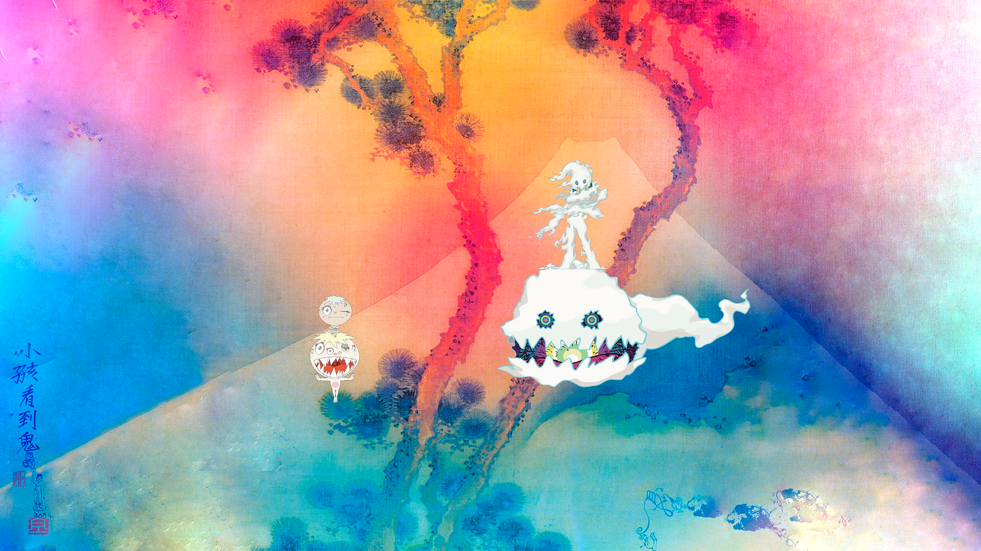 Kids See Ghosts Wallpaper For Tech