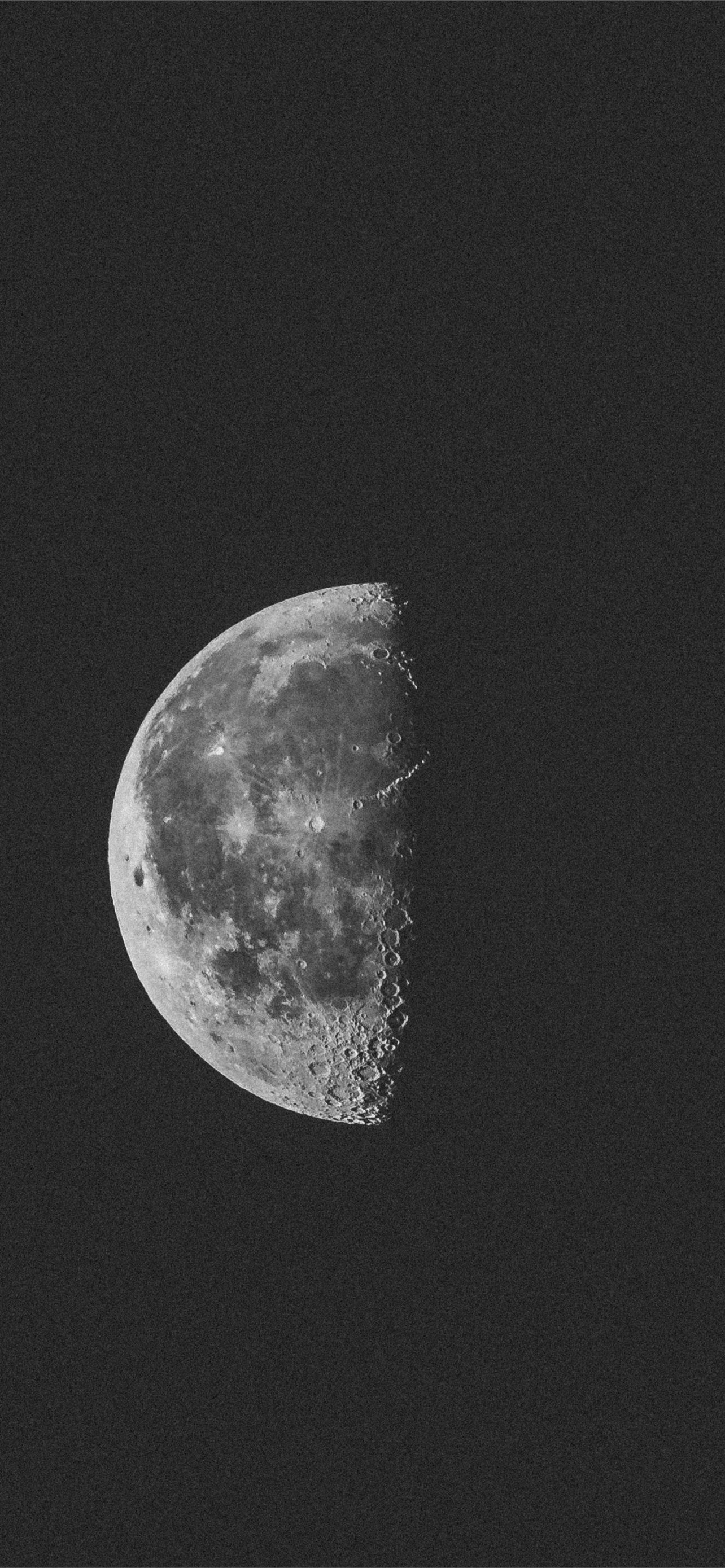 half moon iPhone Wallpaper Free Download