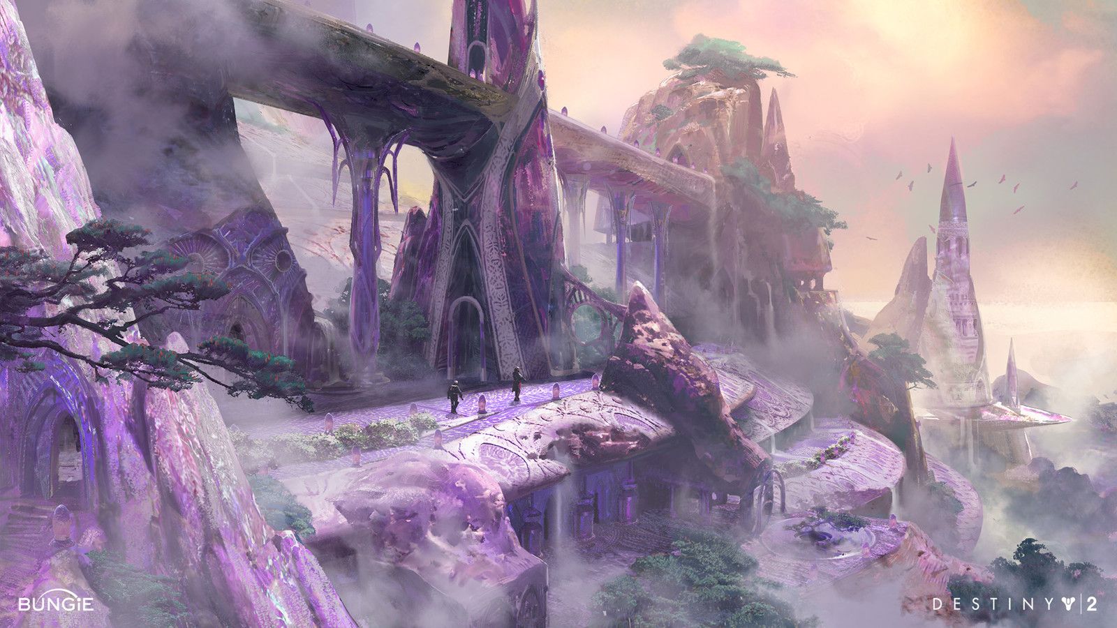 Destiny 2: Forsaken: Dreaming City Artwork 6aaDZx. Dream City, Fantasy Landscape, Destiny Game