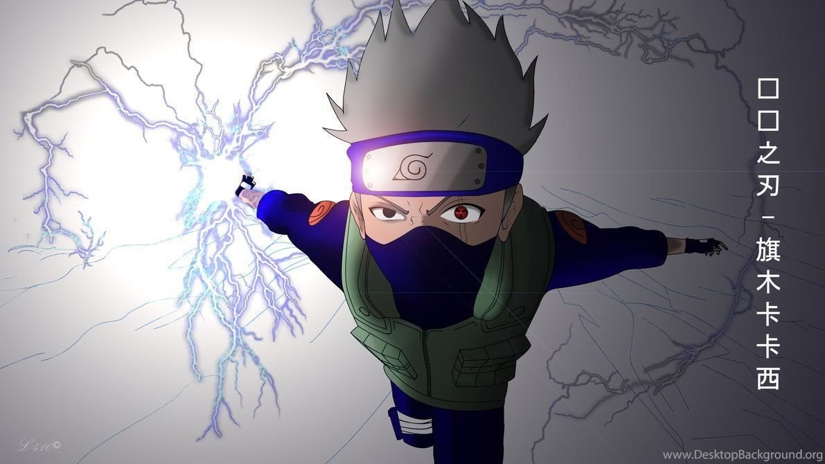Kakashi Hatake Lightning Blade Wallpaper Image Desktop Background