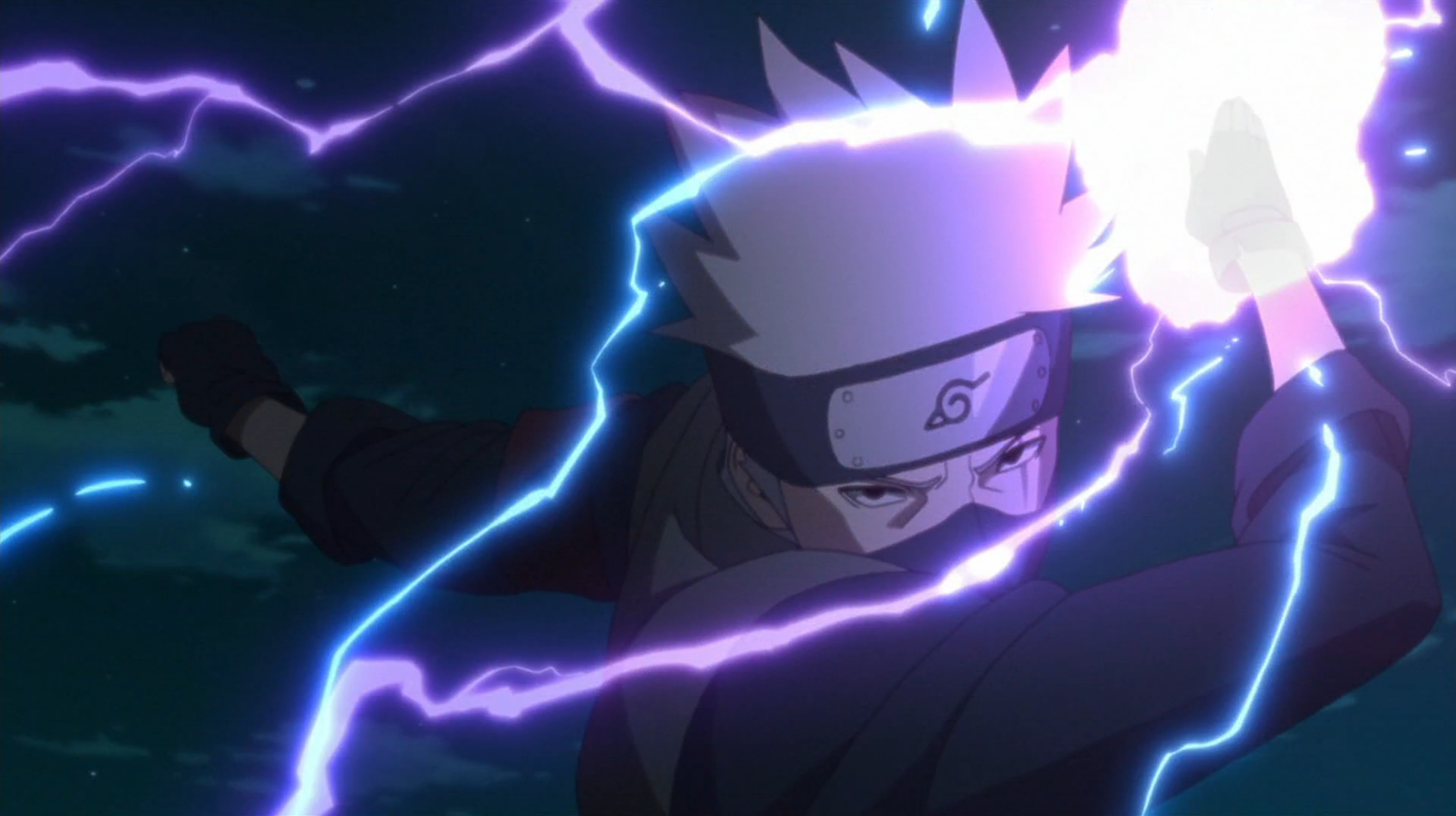 Kakashi Lightning Blade Wallpaper background picture