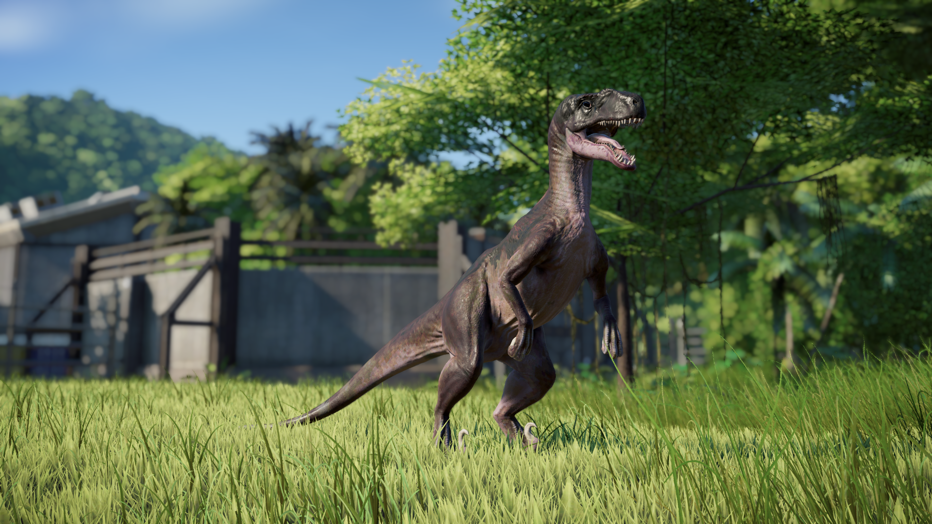 New Dehybridized Utahraptor remodel at Jurassic World Evolution Nexus and community