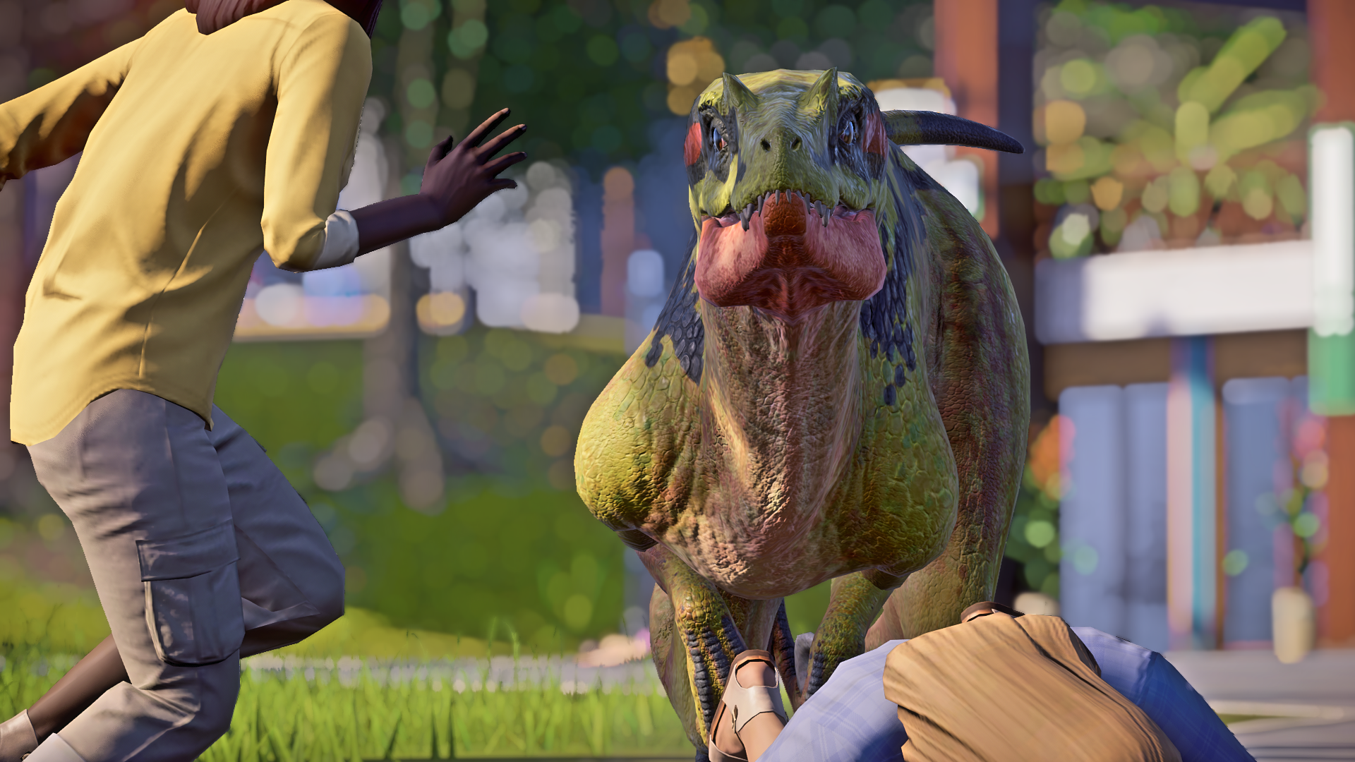 Be careful, Utahraptor here