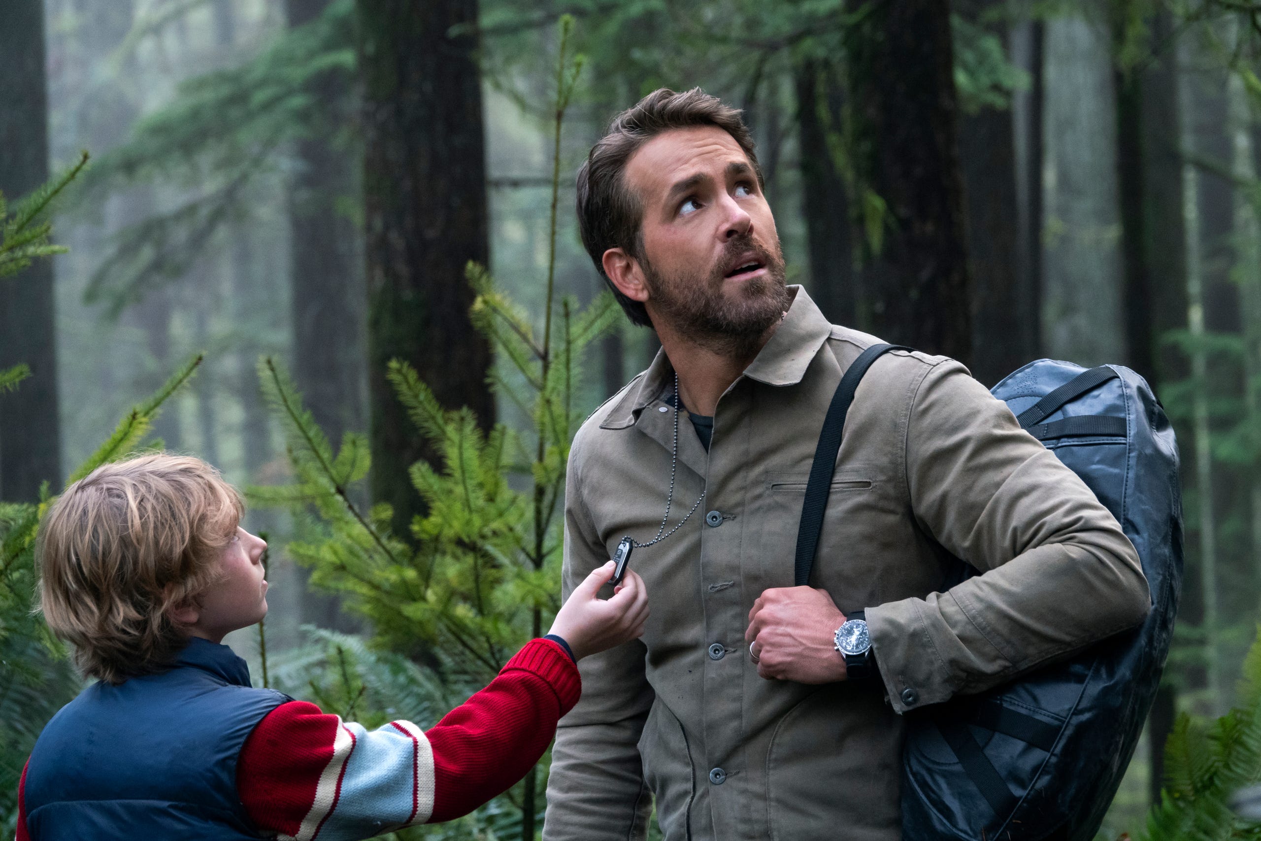 Ryan Reynolds and Walker Scobell star in Netflix's The Adam Project